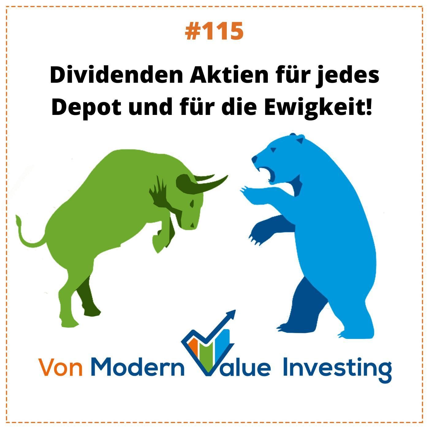 Dividenden Aktien für jedes Depot und für die Ewigkeit!