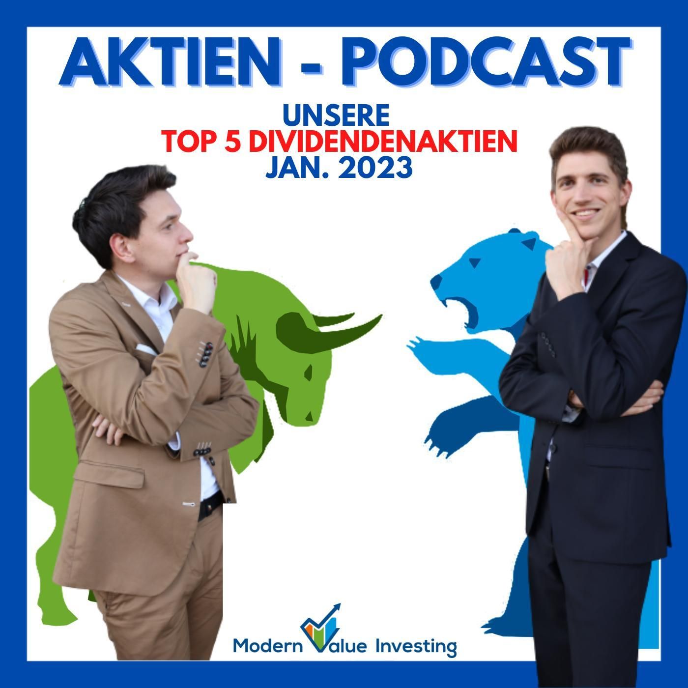 Unsere Top 5 Dividenden-Aktien für Januar 2023!