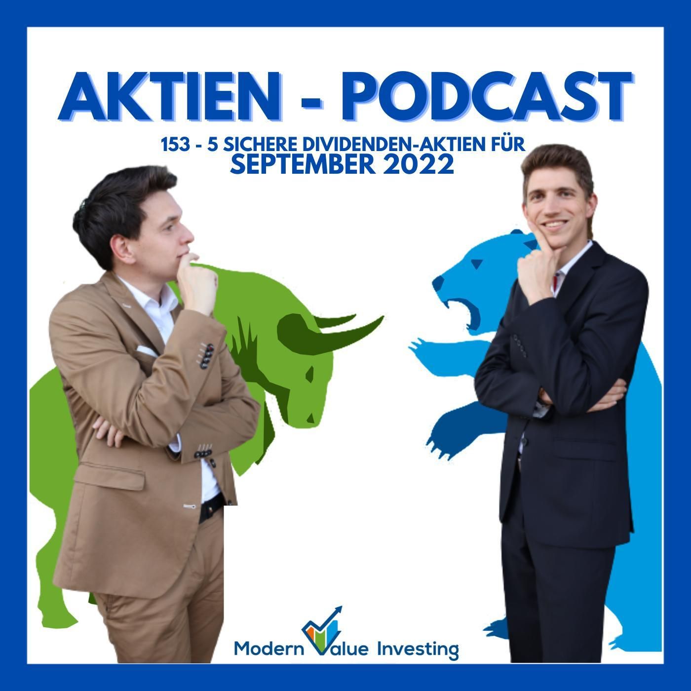 153 - 5 relativ sichere Dividenden-Aktien zum Investieren - September 2022