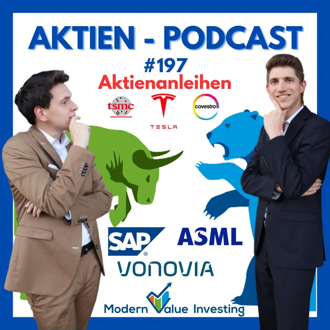 197 - Aktienanleihen - Tesla - TSMC - ASML - Covestro - SAP uvm.
