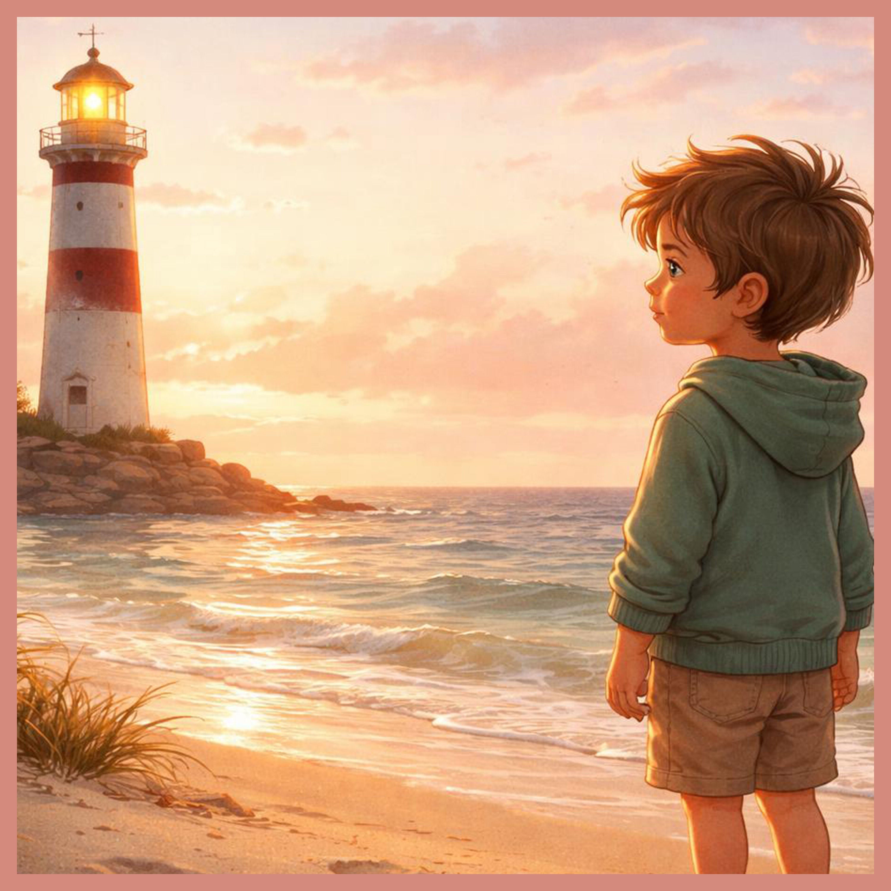 Der kleine Leuchtturm – Fantasiereise für Kinder zum Malen