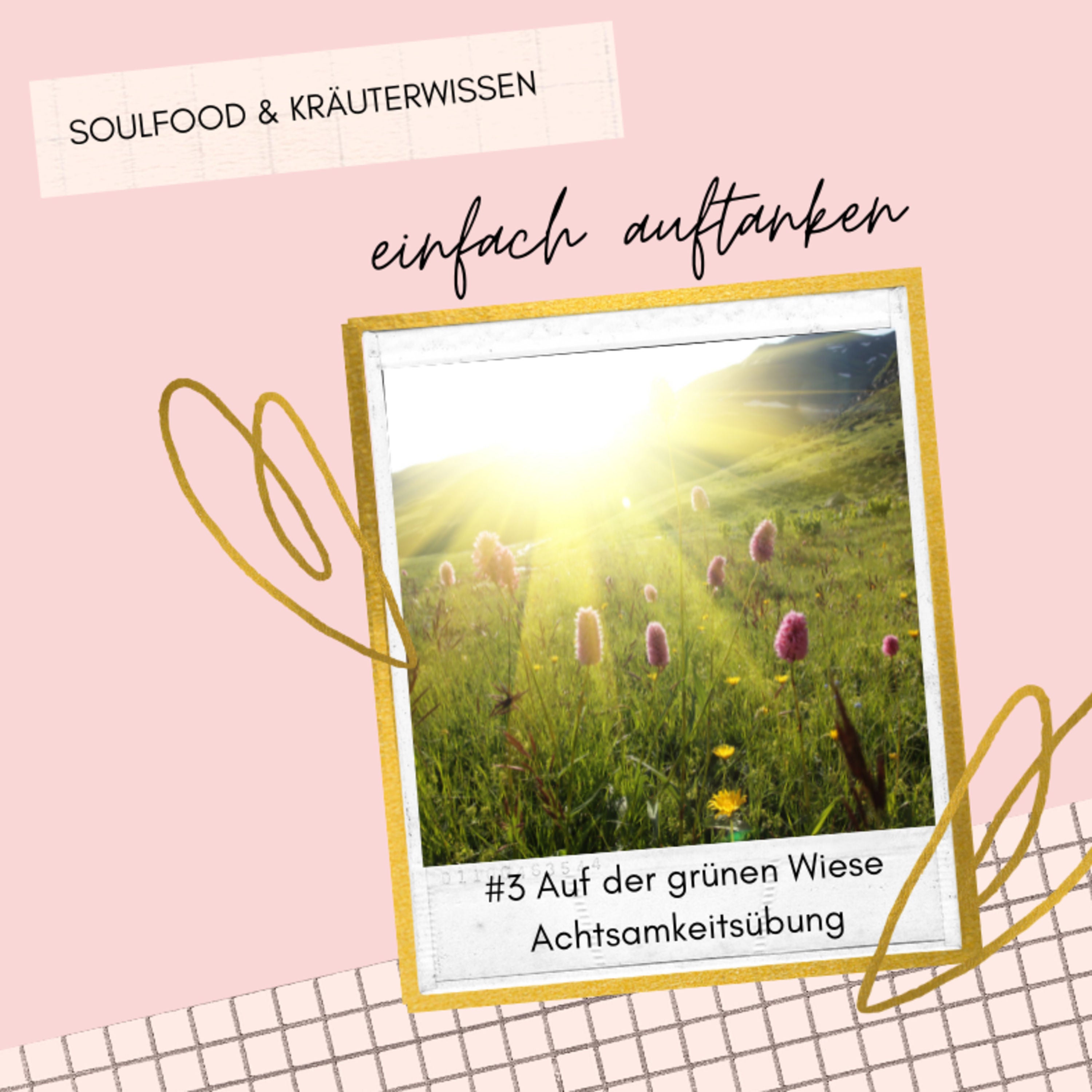 #3 Auf der grünen Wiese -Achtsamkeit für zwischendurch #meditation #soulfood #entspannung #achtsamkeit #stressbewältigung #psychotherapie coaching #wohlfühlen #auftanken #entspannungspodcast #podcast
