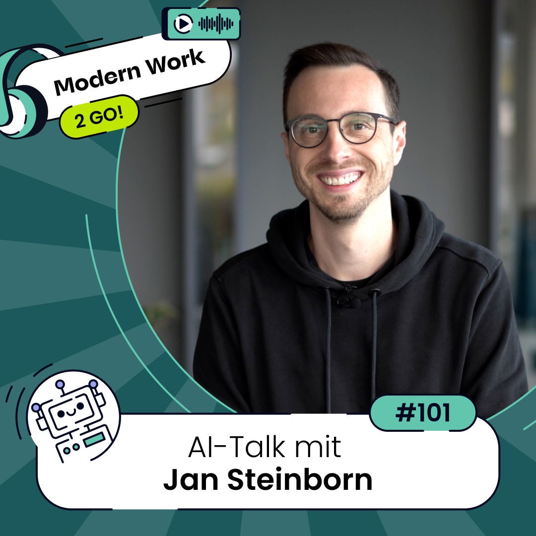 #101 AI Talk: Wie aus KI echte Workflows entstehen - Interview mit Jan Steinborn