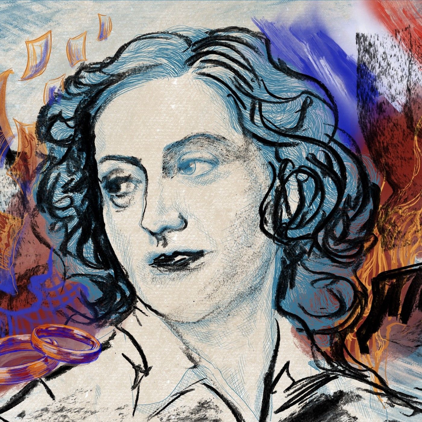 Lucie Aubrac - Couragierte Frau in der Résistance.