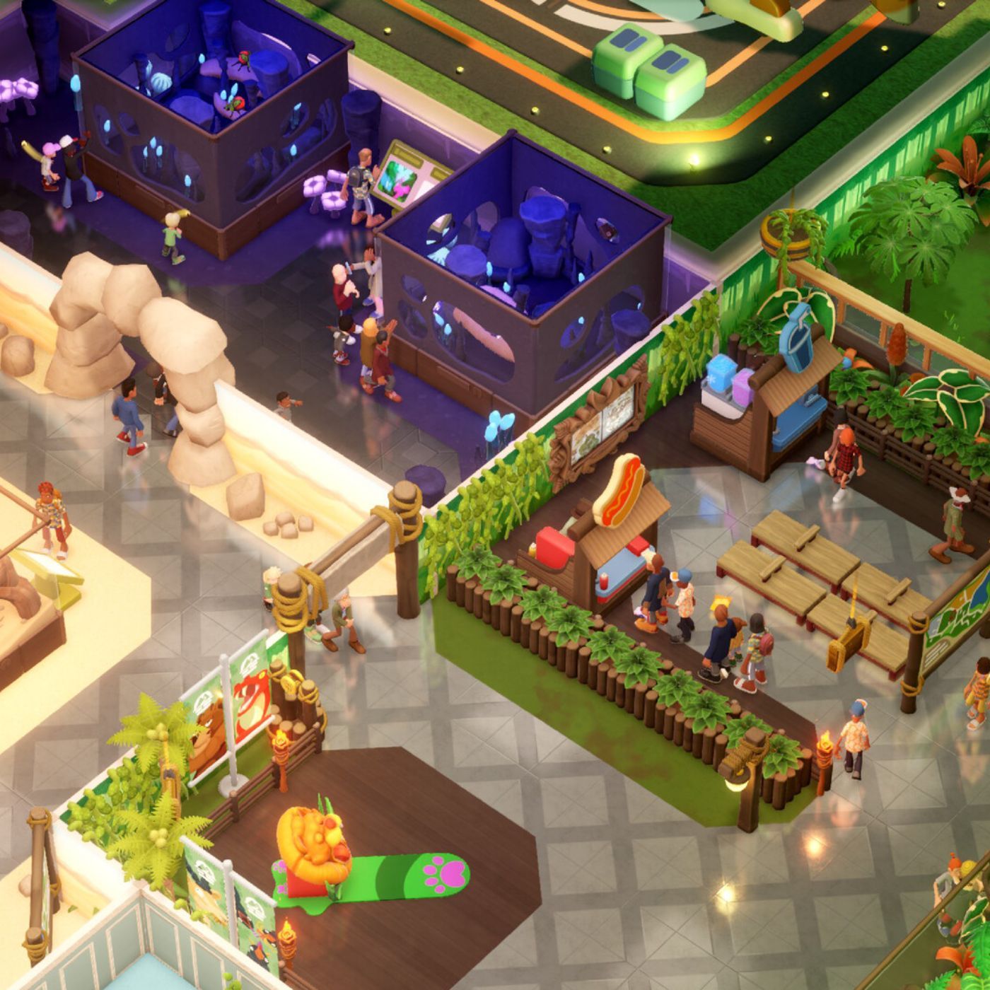 Two Point Museum: Zooseum DLC Test