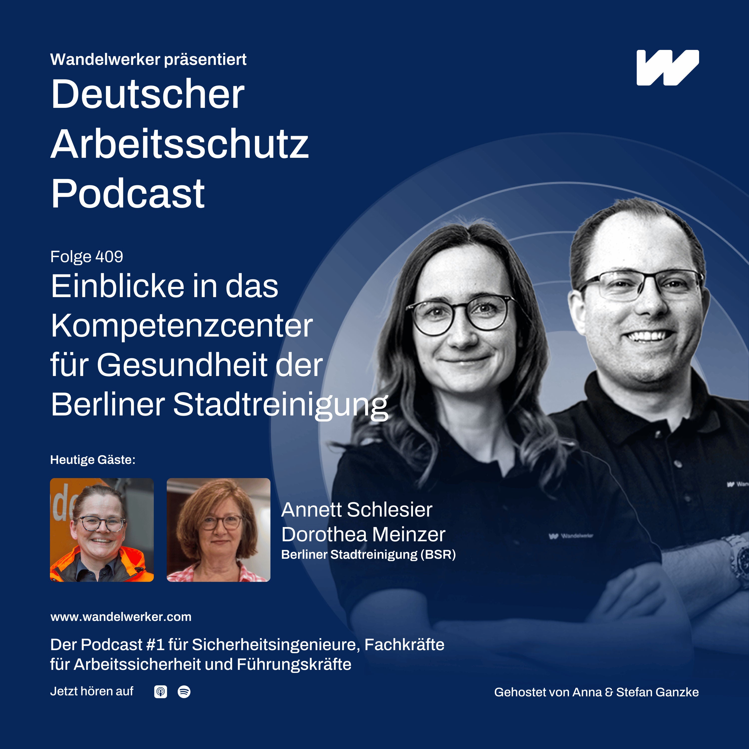 #409 Einblicke in das Kompetenzcenter für Gesundheit der Berliner Stadtreinigung
