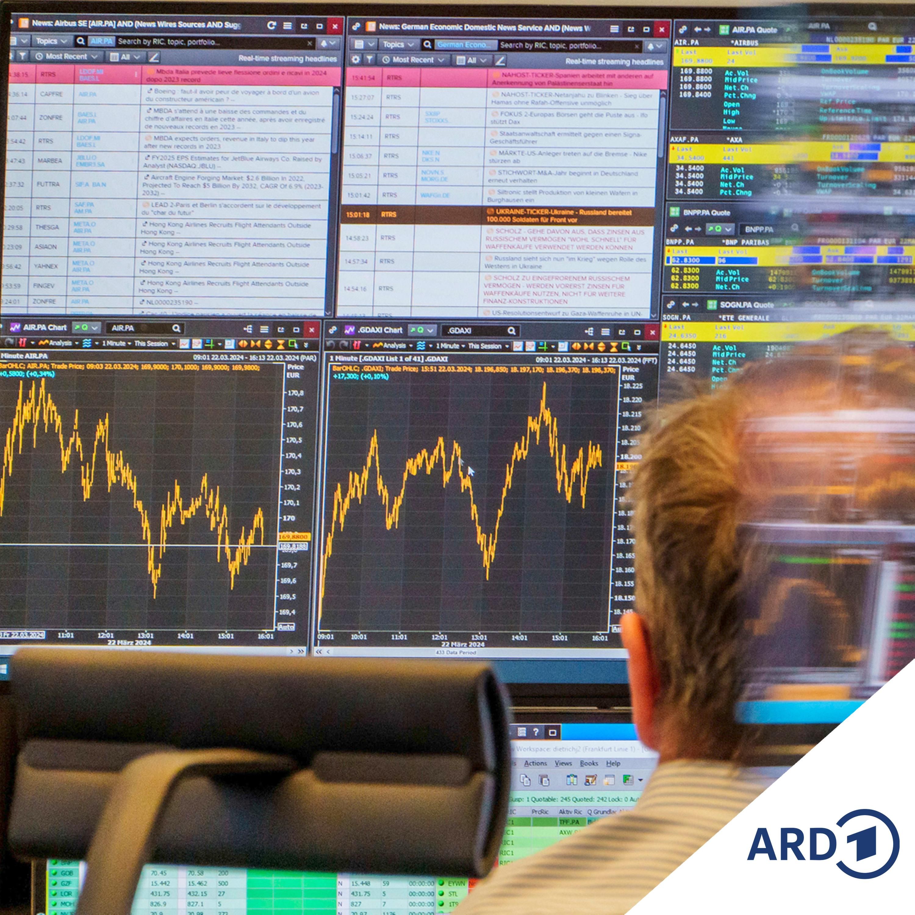 Handelskrieg, Inflation, Pleitewelle, Dax-Rekord. Hä?