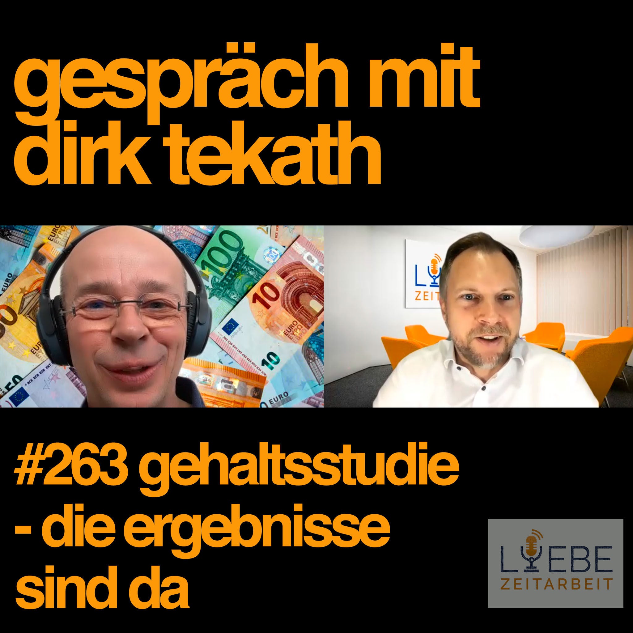 #263 Gehaltsstudie - Die Ergebnisse sind da - mit Dirk Tekath