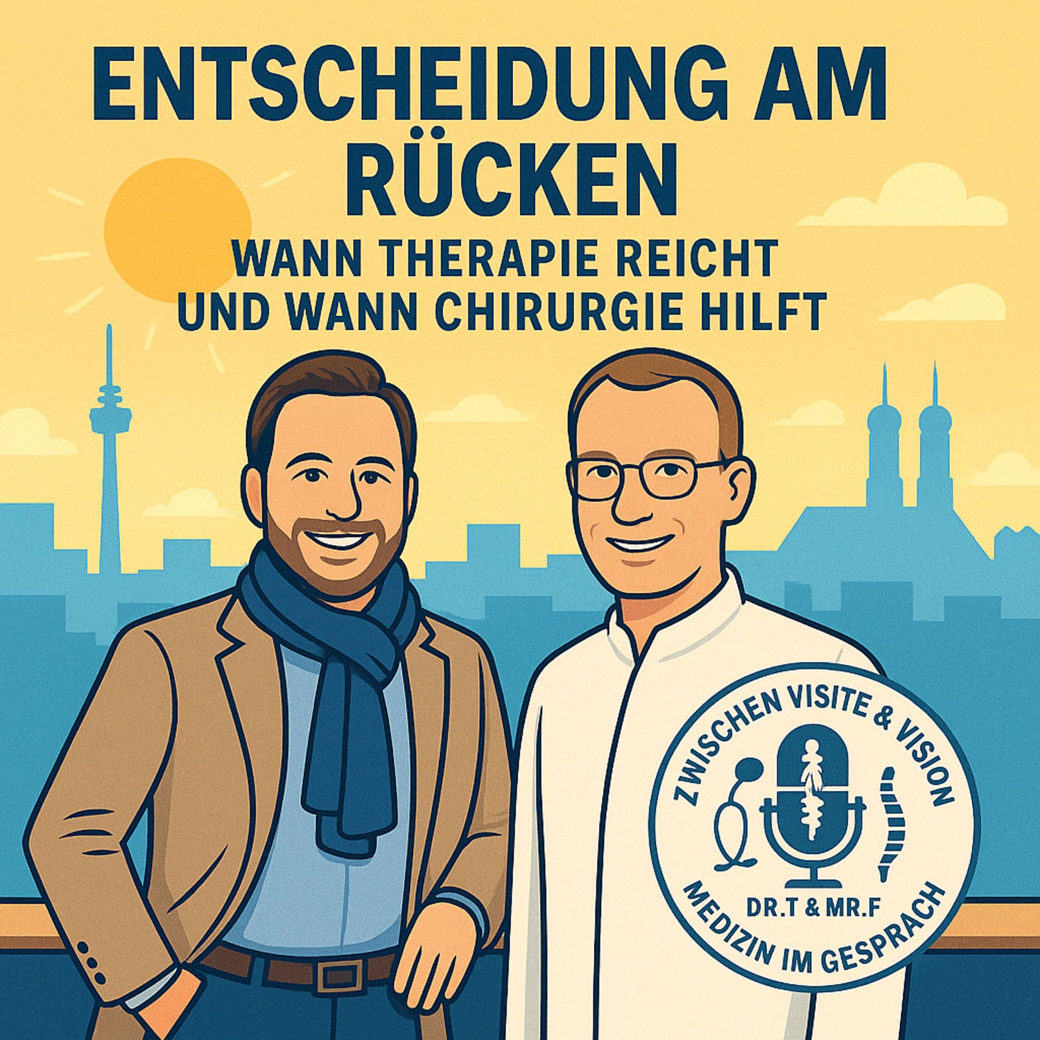 „Entscheidung am Rücken – wann konservative Therapie reicht und wann Chirurgie hilft“ Gast: Dr. Bernhard Greiner
