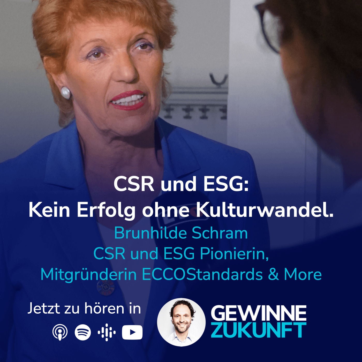 #38 Von CSR und ESG zu echter Transformation - Nachhaltigkeit systemisch angehen. I Gast: Brunhilde Schram