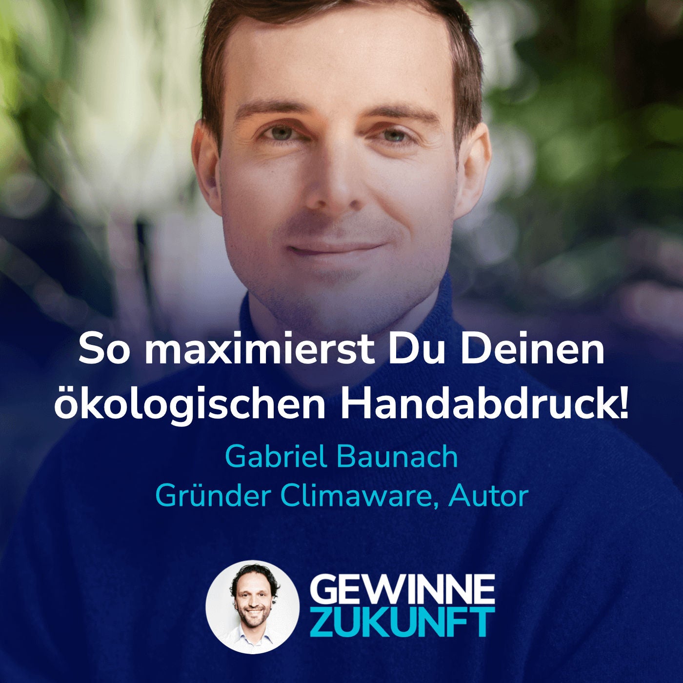 #42 Nicht kündigen! Warum unser Job unsere Geheimwaffe für Nachhaltigkeit ist. I Gast: Gabriel Baunach