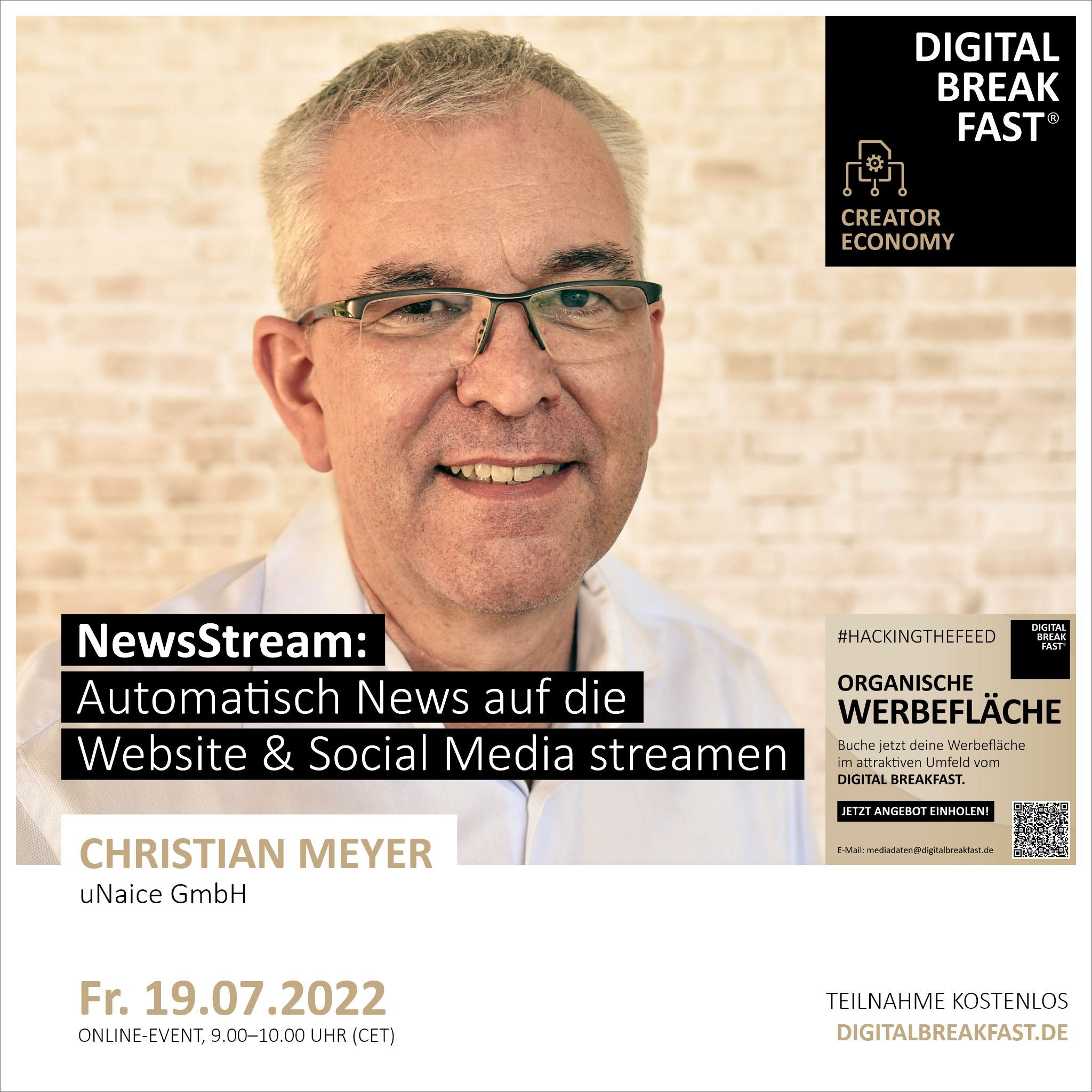EP 94 | 19.07.2022 | NewsStream: Automatisch News auf die Website & Social Media streamen
