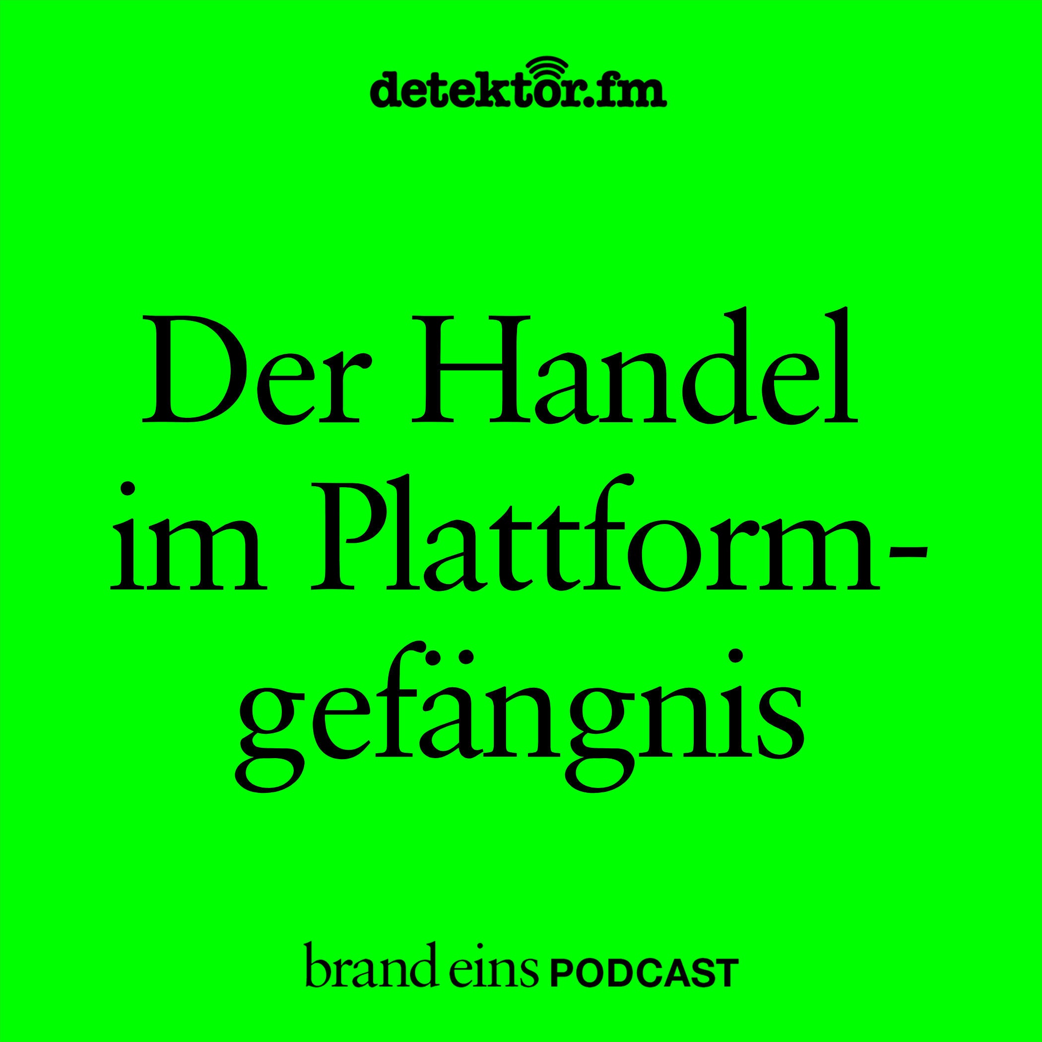 Der Handel im Plattformgefängnis