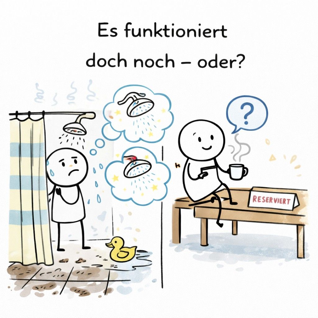 Es funktioniert doch noch-Oder?