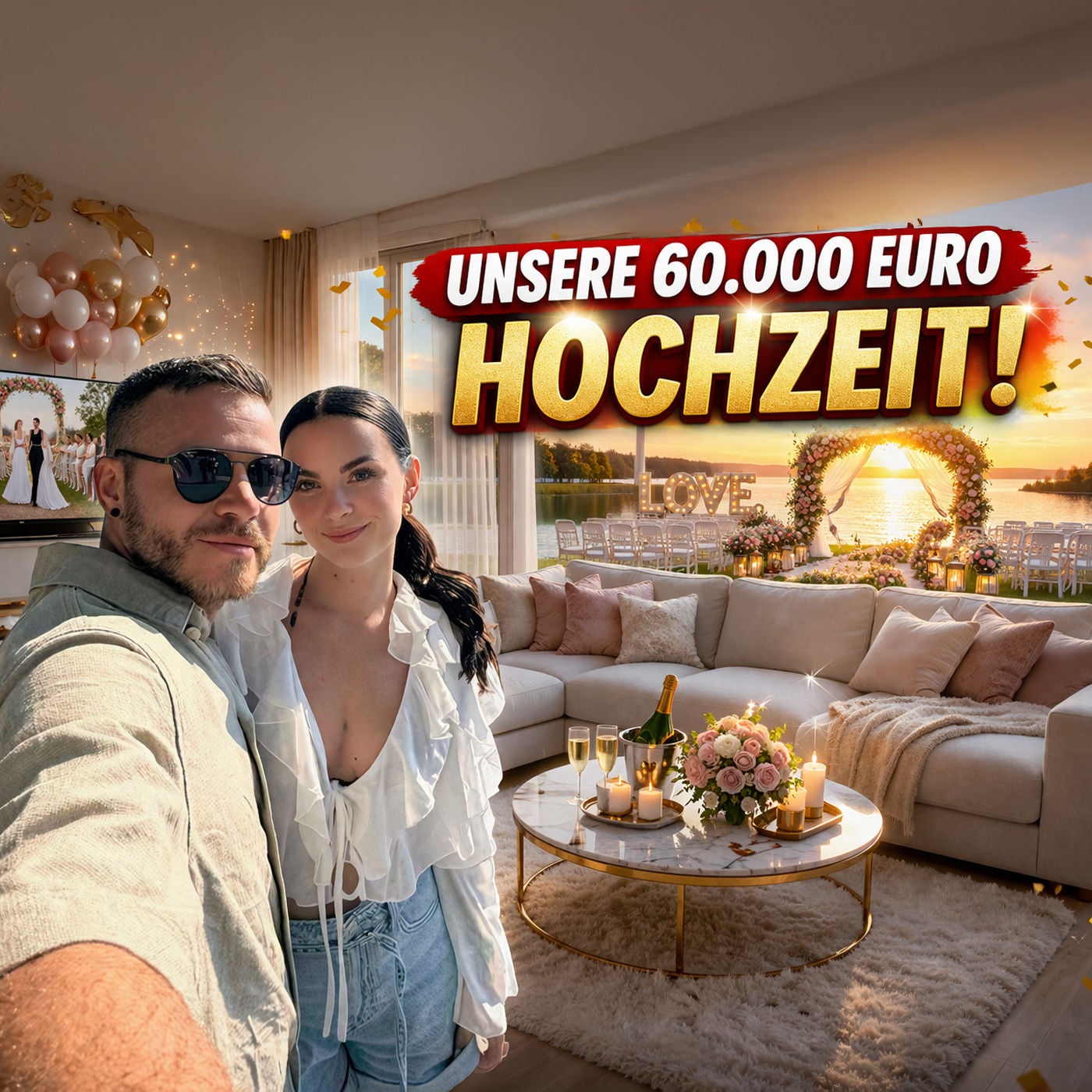 Unsere 60.000€ Hochzeit UNGEFILTERT: Ringe weg, Tränen & KEINE Hochzeitsnacht!