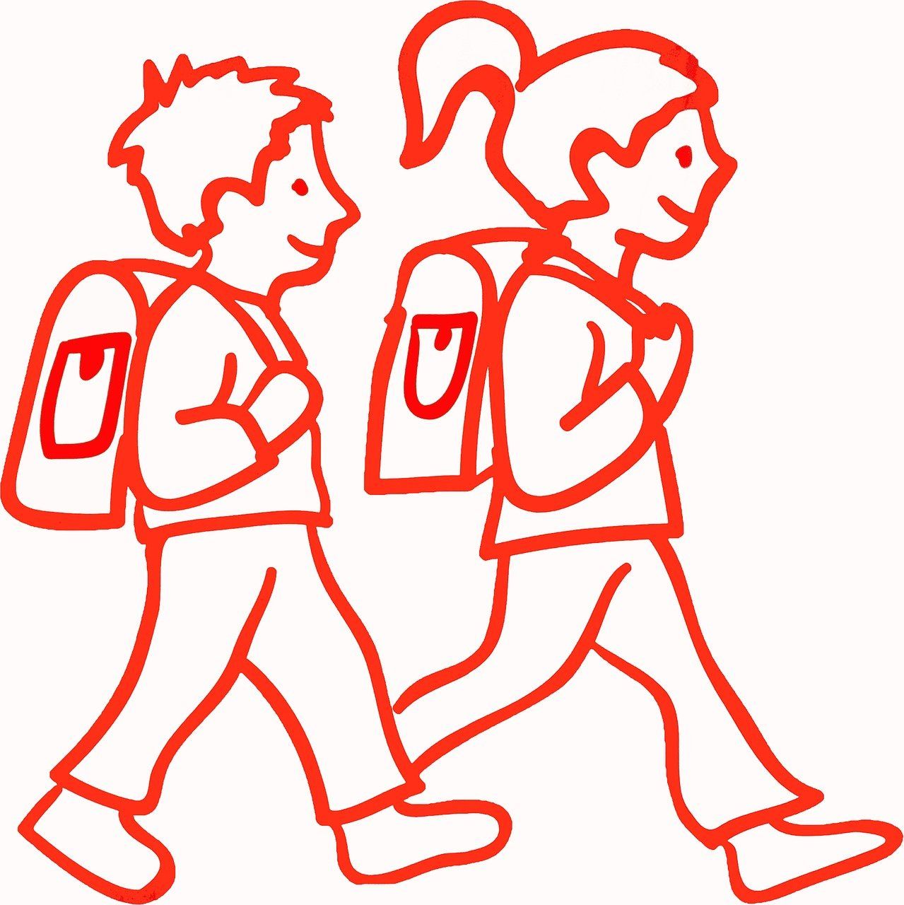 1. Schultag: Schulweg abgehen, vorsichtig fahren und versichern