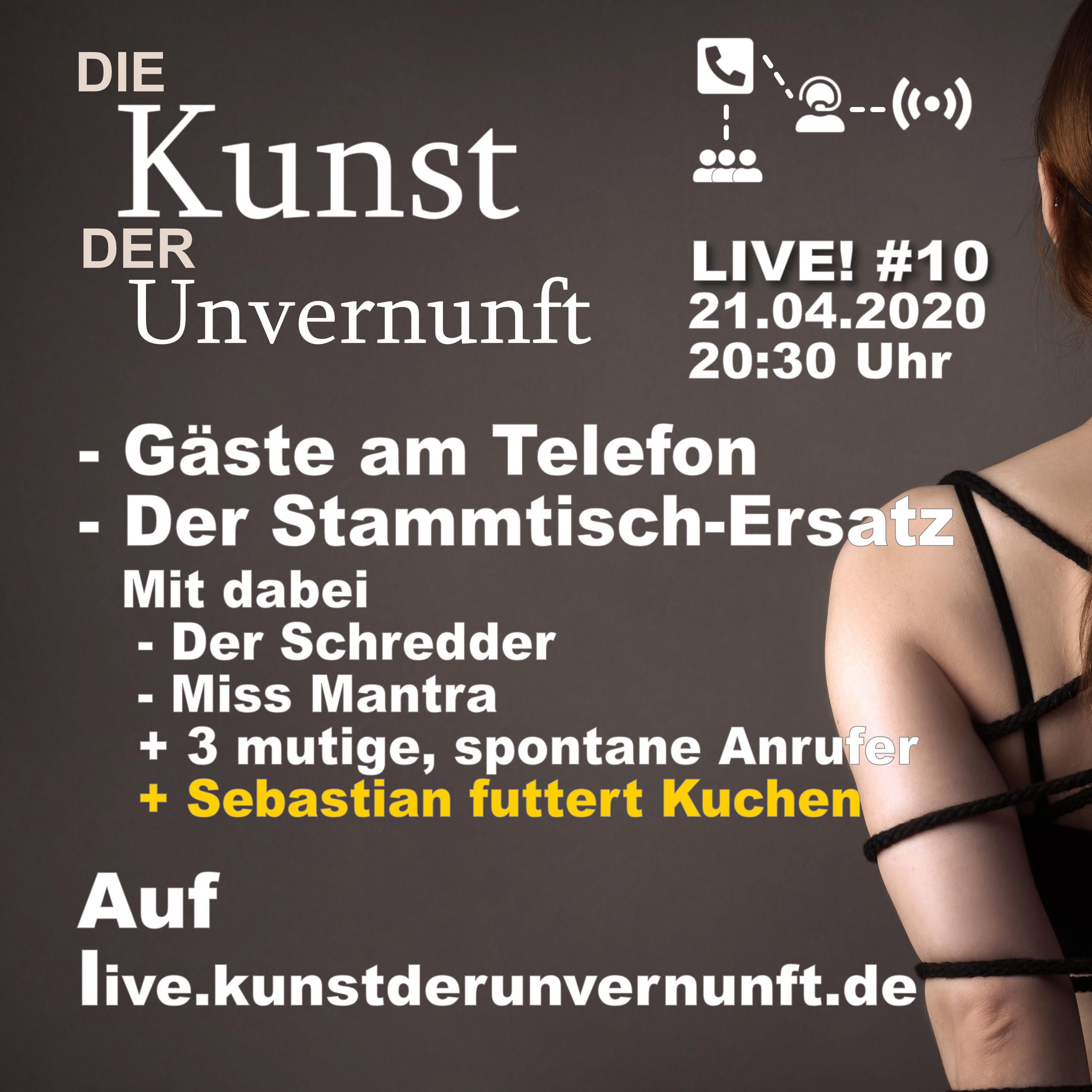 Unvernunft LIVE v. 21.04. - Heute mit Call-In