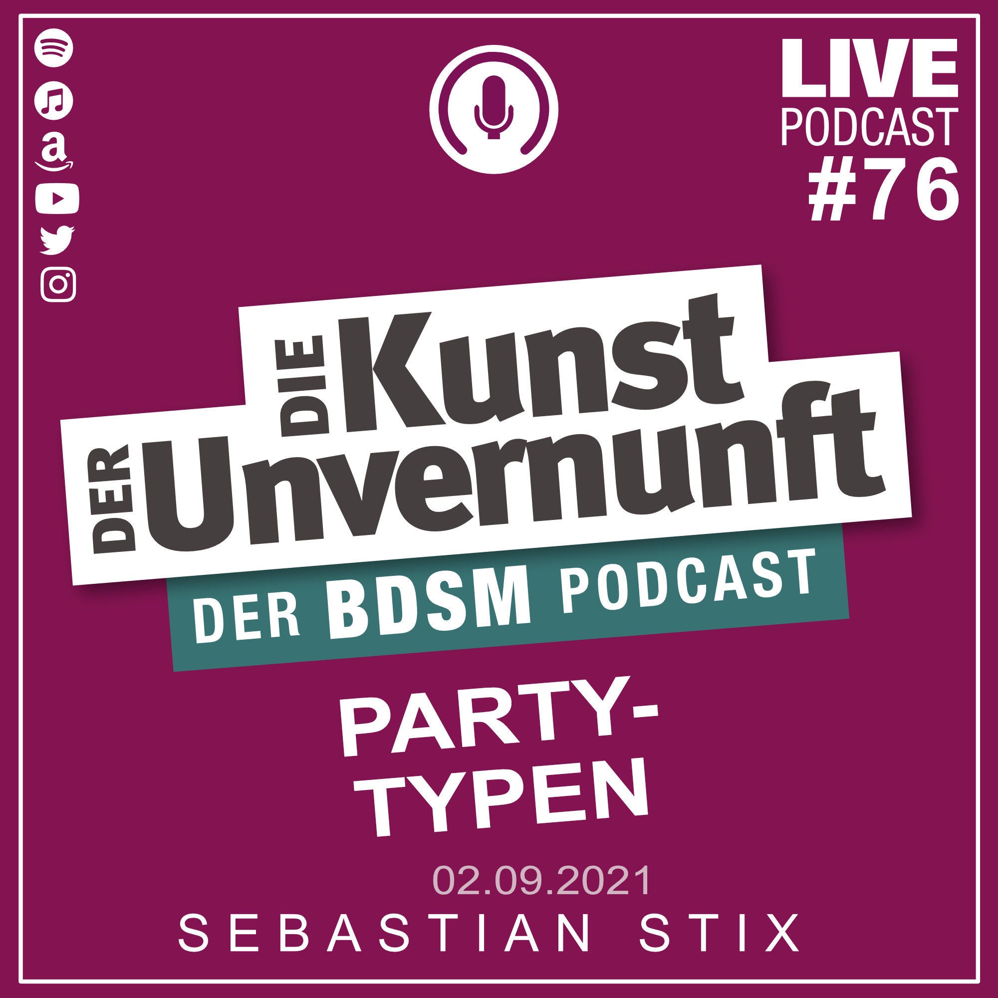 Unvernunft Live 02.09.2021 - Welcher Partytyp seid ihr?