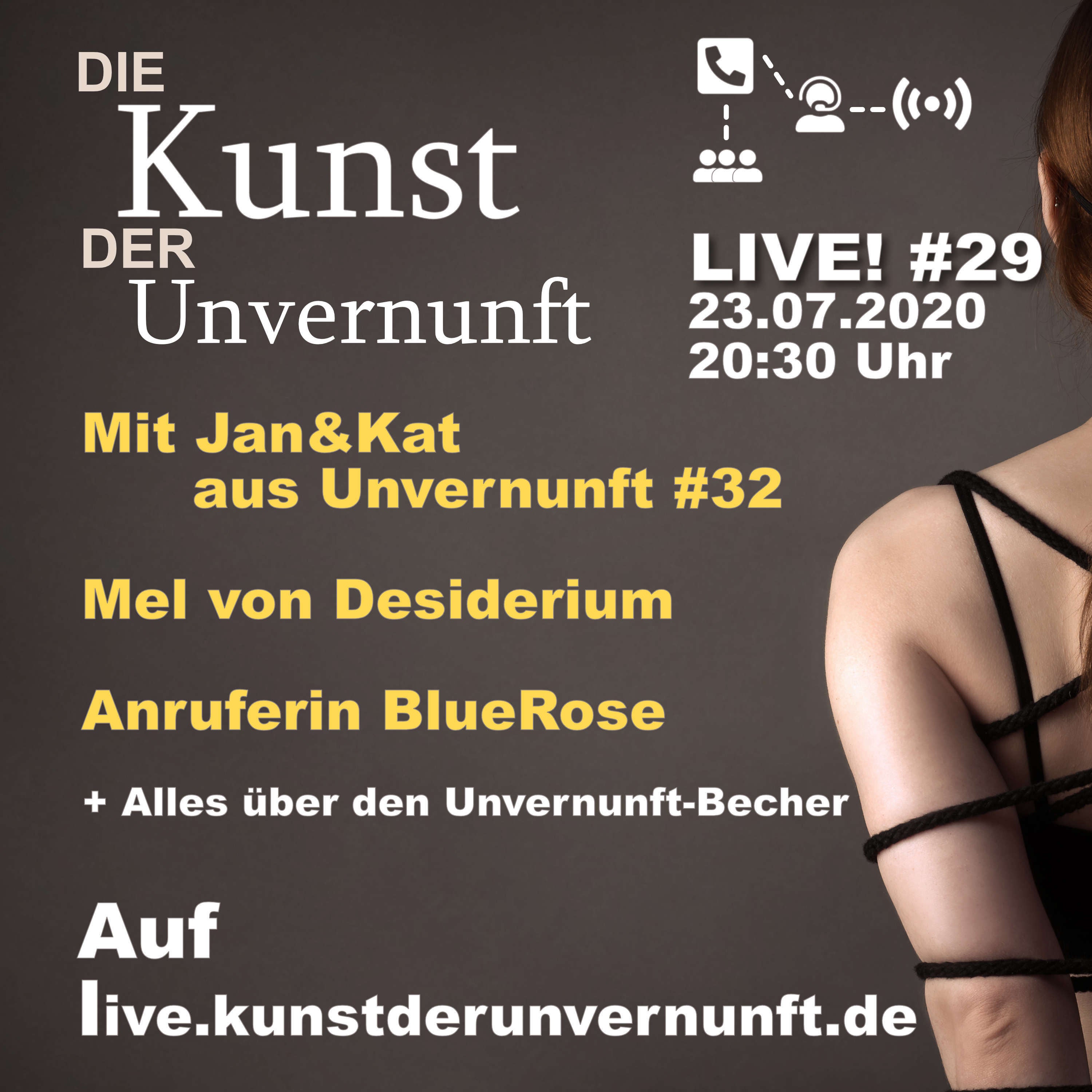 Unvernunft Live v. 23.07. AMA mit Jan&Kat