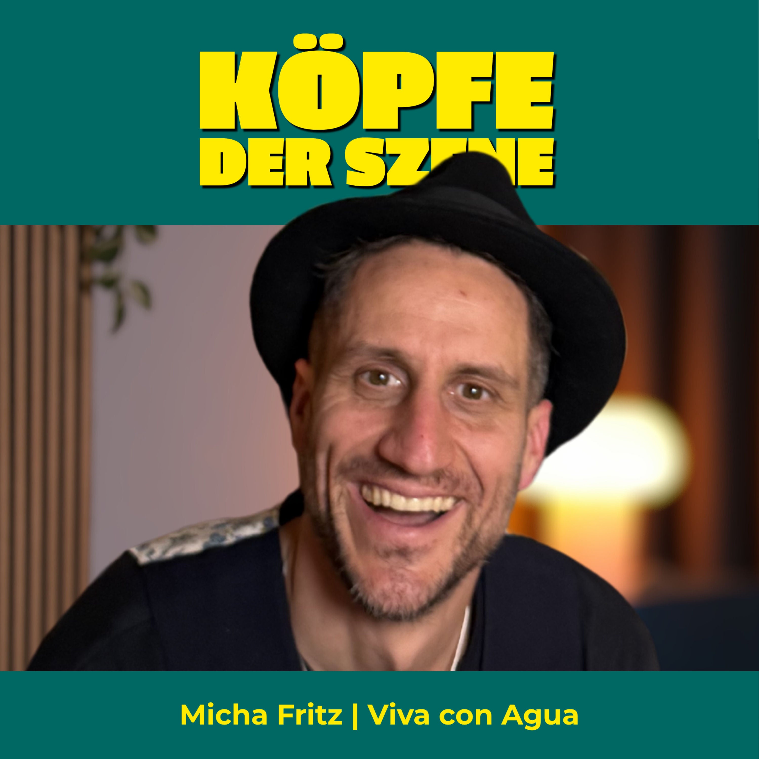 Menschen sterben, weil sie nichts zu trinken haben: Micha Fritz (Viva con Agua)