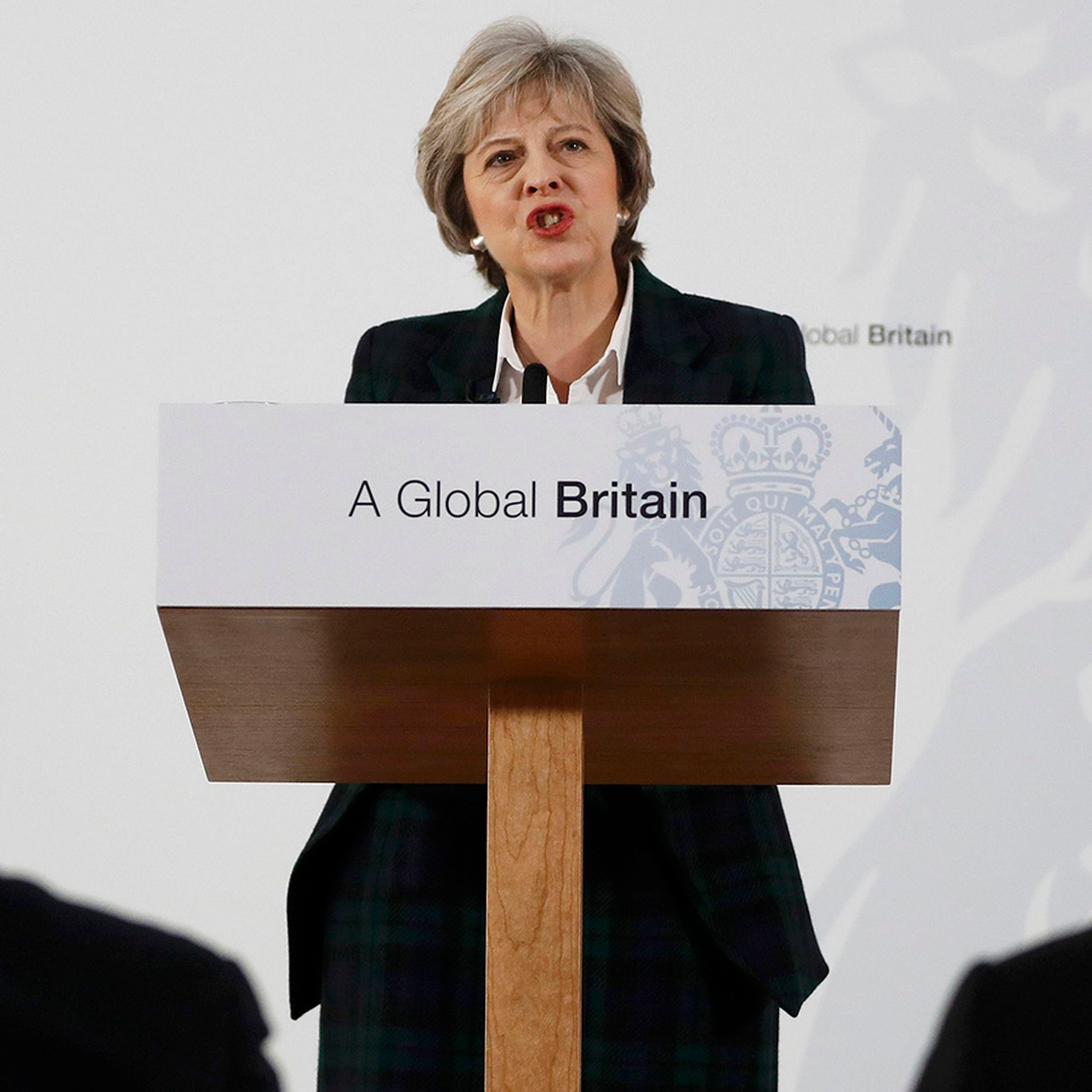 UK prime minister sets out Brexit goals