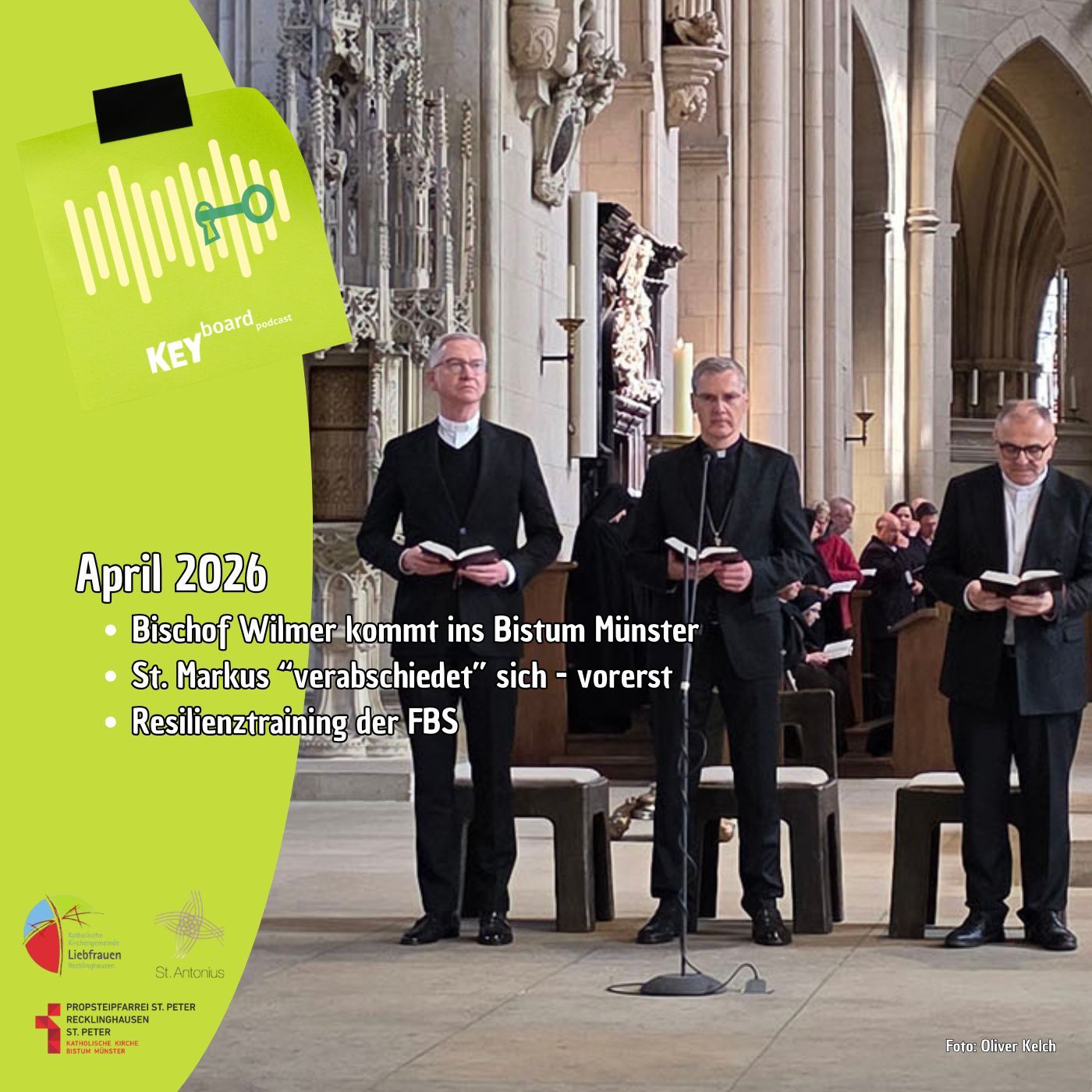 Bischof Wilmer kommt ins Bistum Münster - Sankt Markus feiert "Abschied" - Resilienztraining der FBS (31.3.2026 / Folge 31)