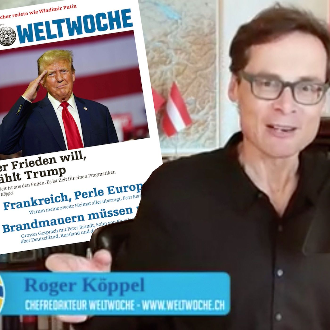 Wer Frieden will, wählt Trump: Zeit für einen Pragmatiker – Vorschau «Weltwoche Deutschland»