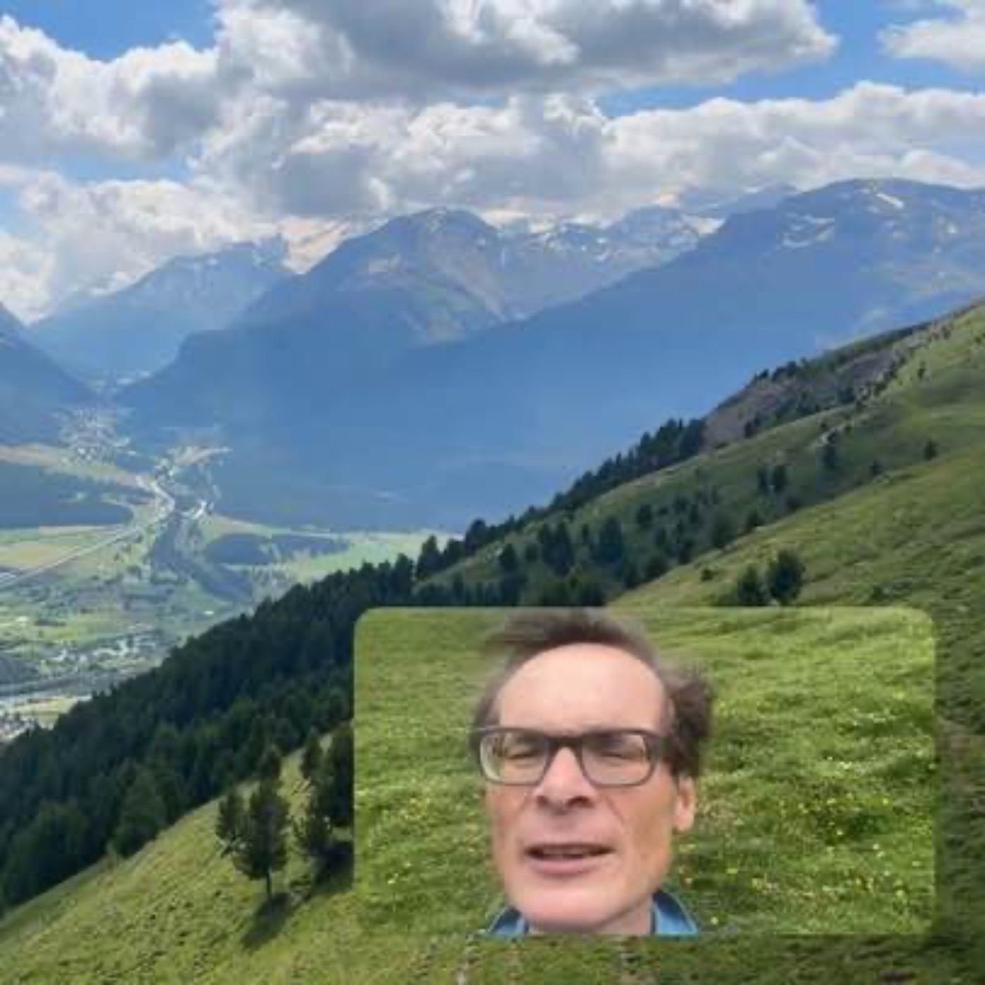Köppel am Wandern im Engadin: Freiheitsgruss aus den Schweizer Bergen!
