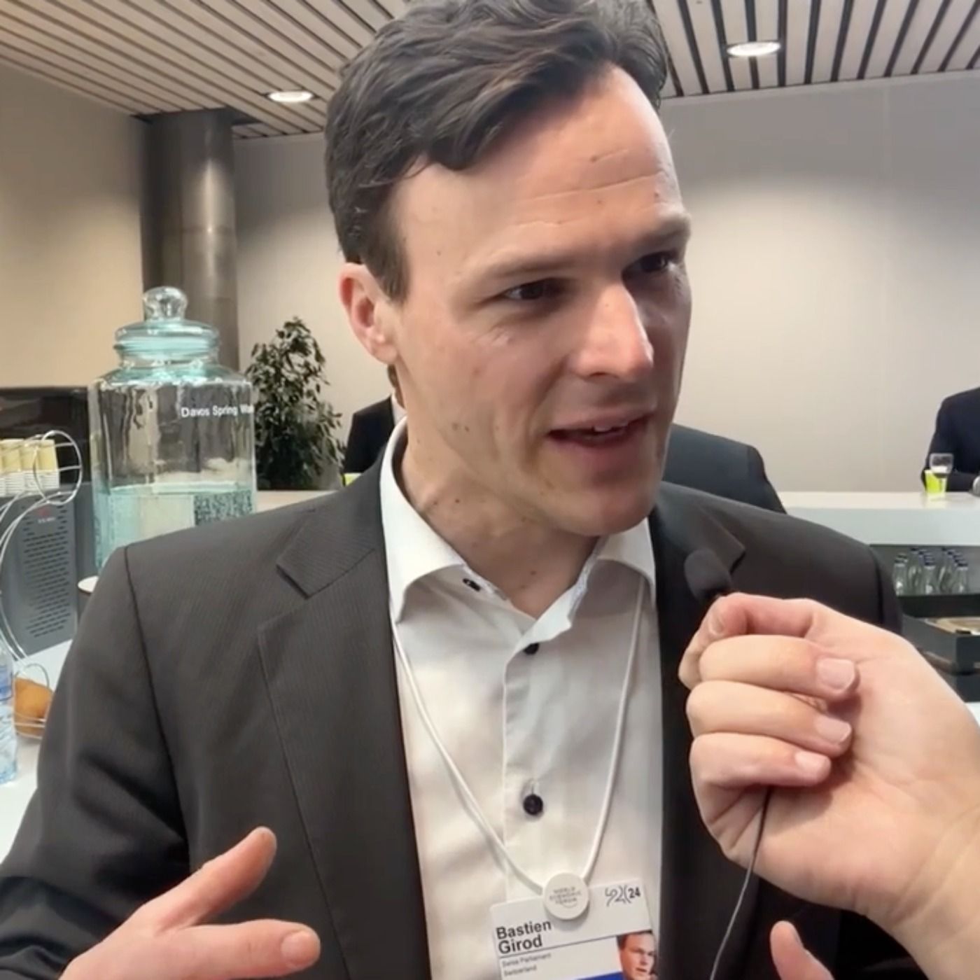 Grün in Zeiten des Krieges: Umweltpolitiker Bastien Girod über seine WEF-Erwartungen