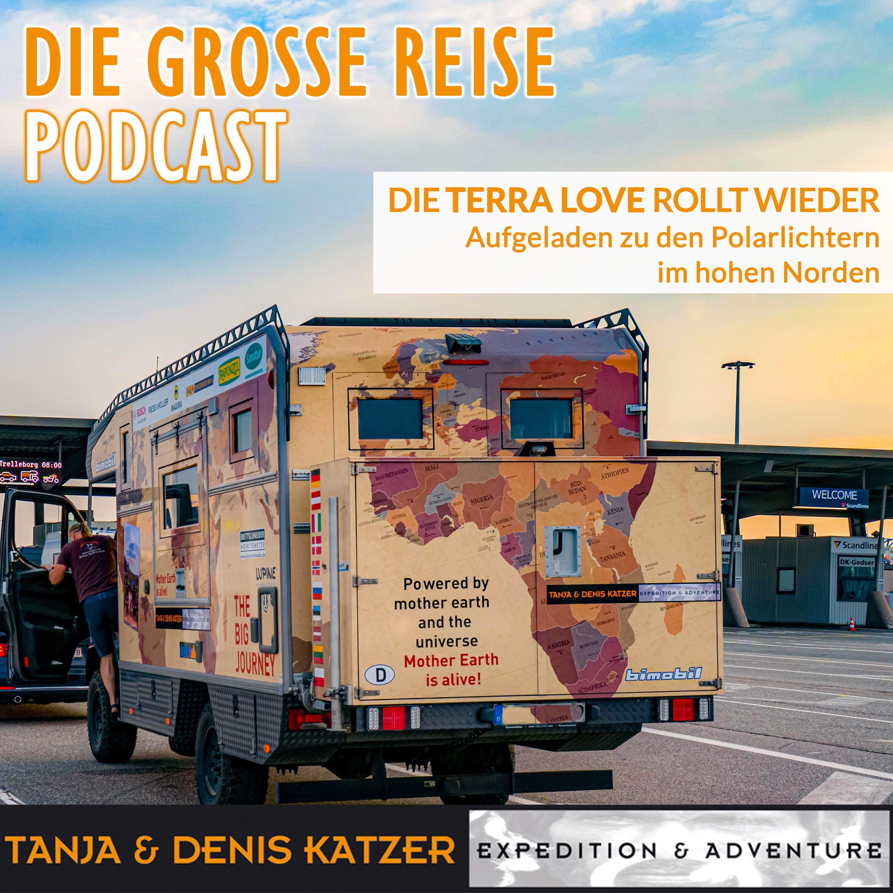 Die Terra Love rollt wieder - Aufgeladen zu den Polarlichtern im hohen Norden
