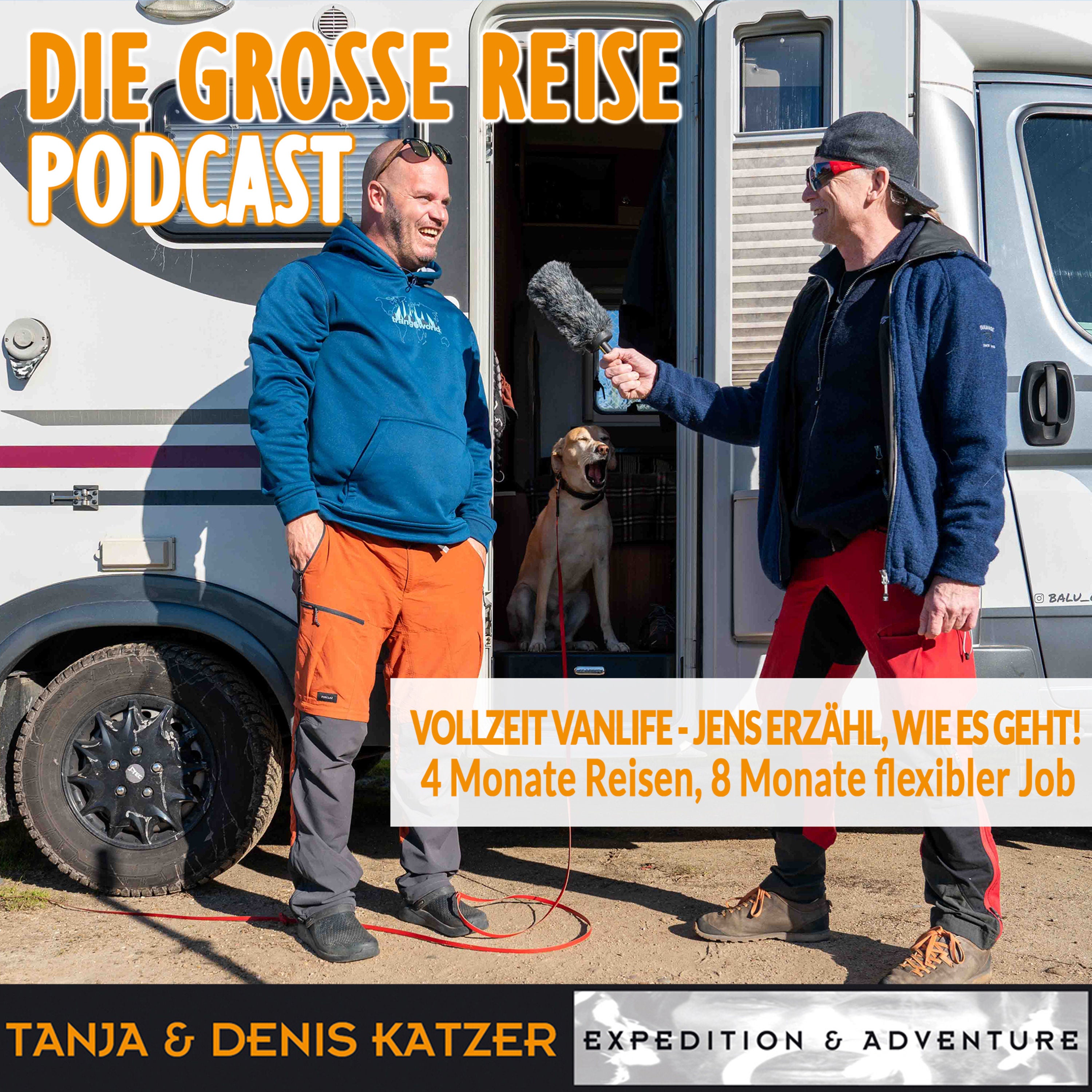 Warum nur an einem Ort arbeiten? Work-Life-Balance - Jens, (42) lebt mit seinem Hund seit einem Jahr im Wohnmobil.