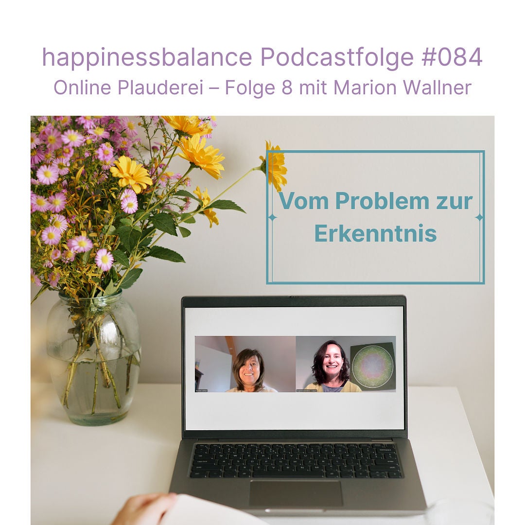 #084 Online Plauderei - Folge 8 mit Marion Wallner - Titel: Vom Problem zur Erkenntnis