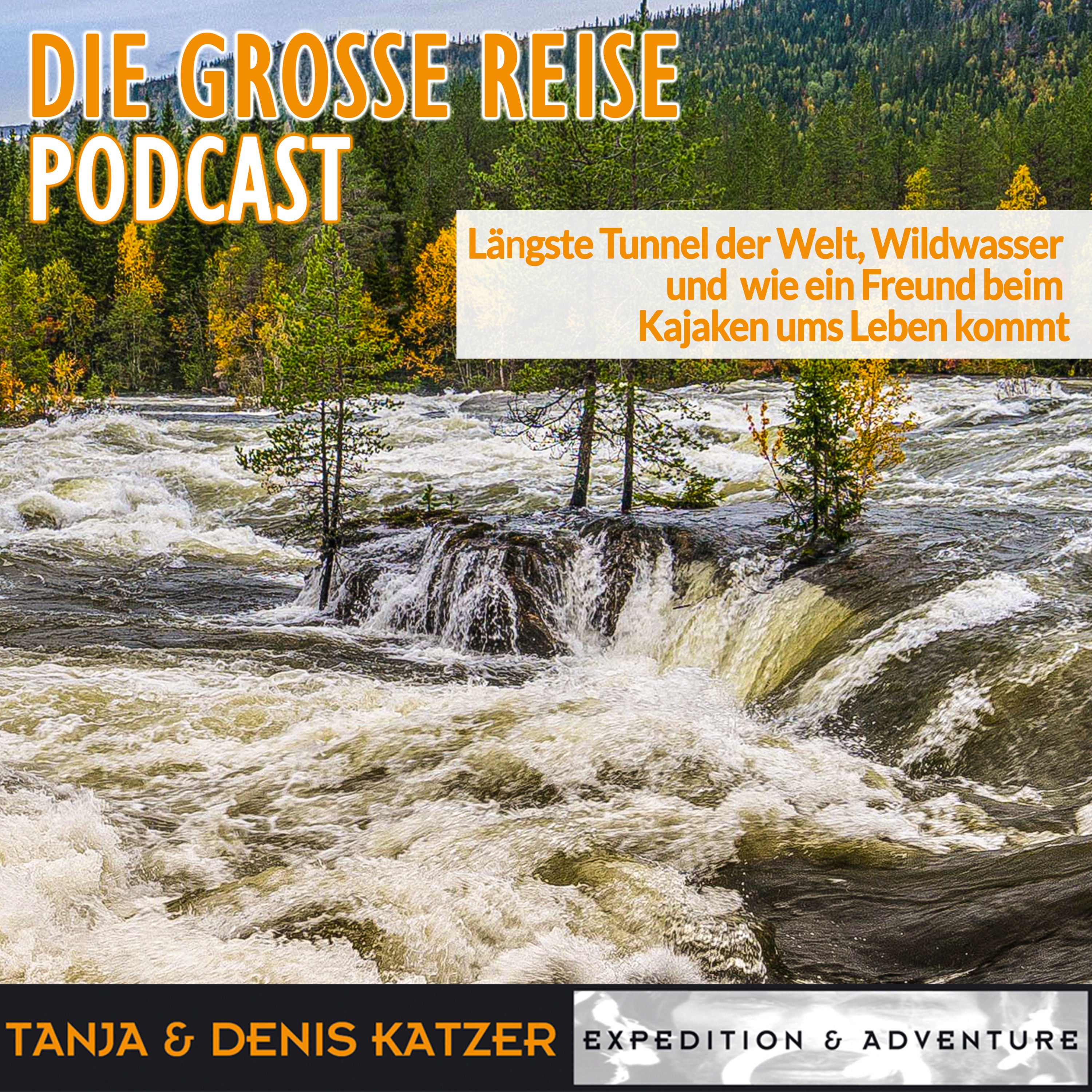 Längste Tunnel der Welt, Bildarchivierung, Wildwasser und wie ein Freund beim Kajaken ums Leben kommt