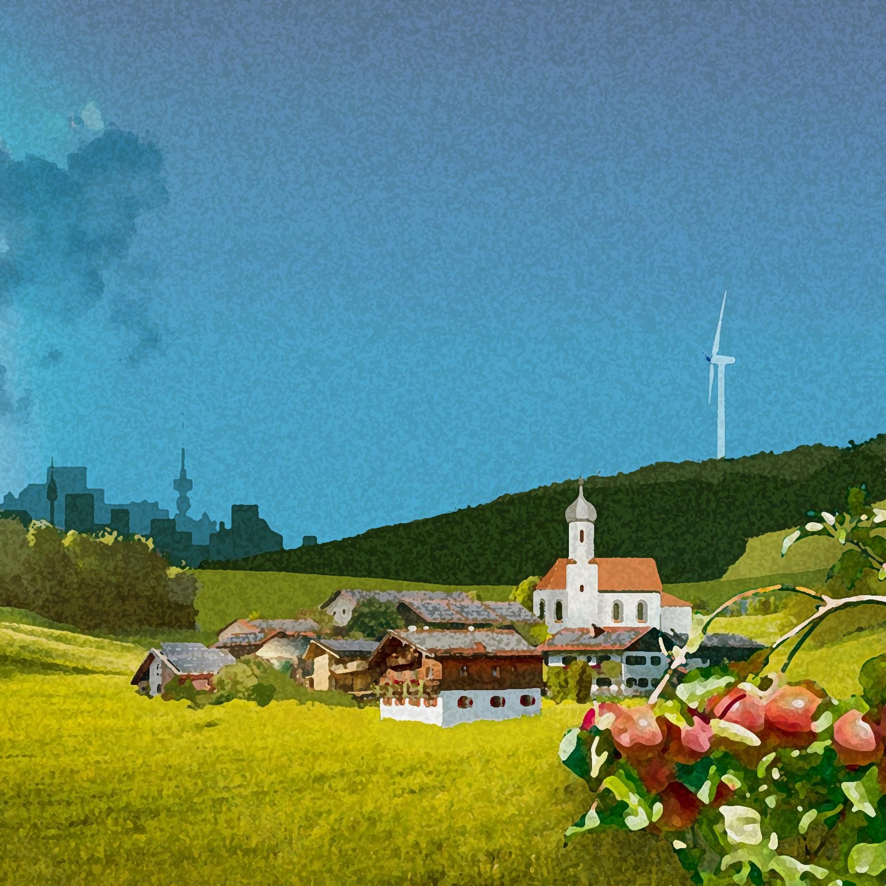 Unser Bayern 2050 - Wie heiß, trocken, nass wird es mit oder ohne Klimaschutz?