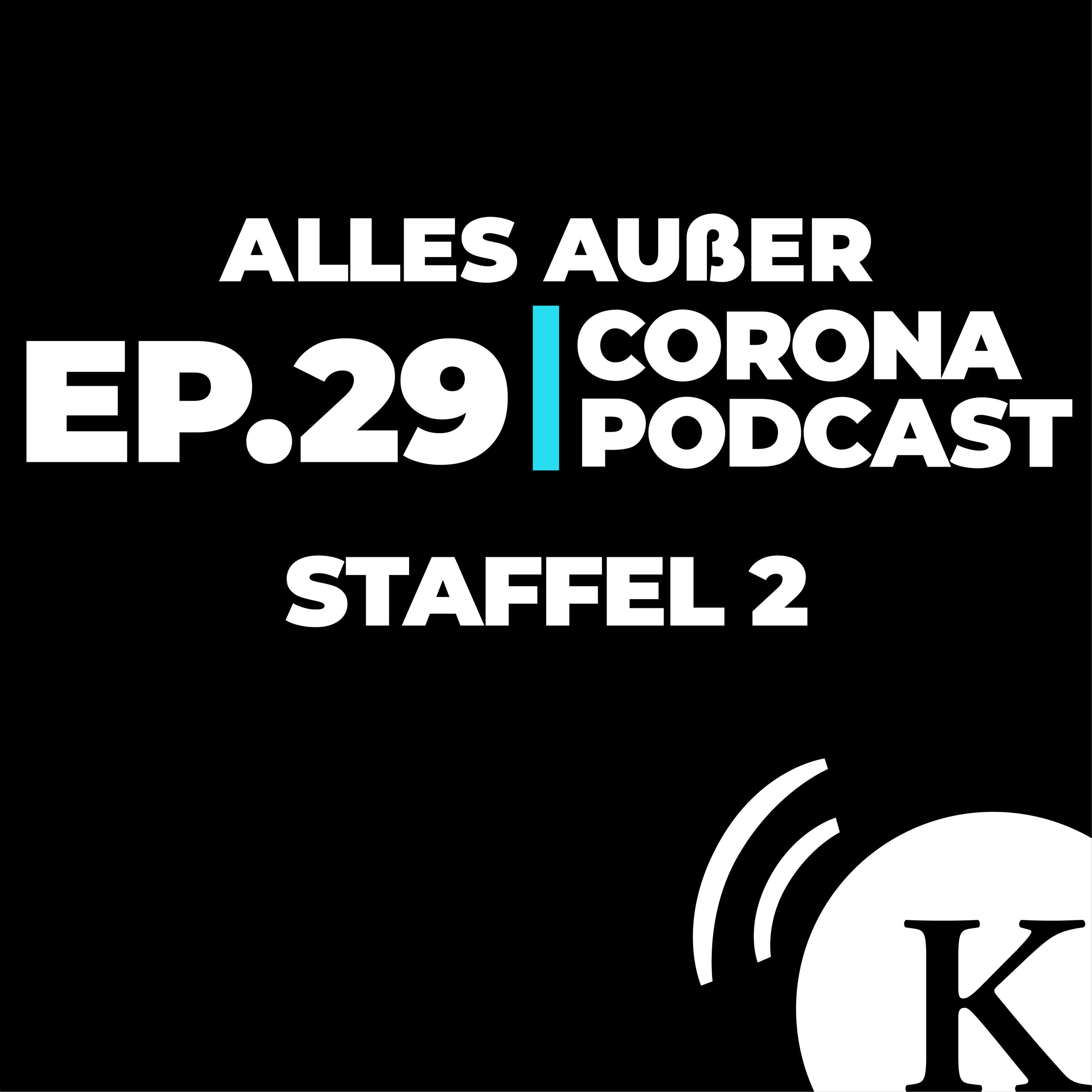 Wir trinken uns die Kinder begabt