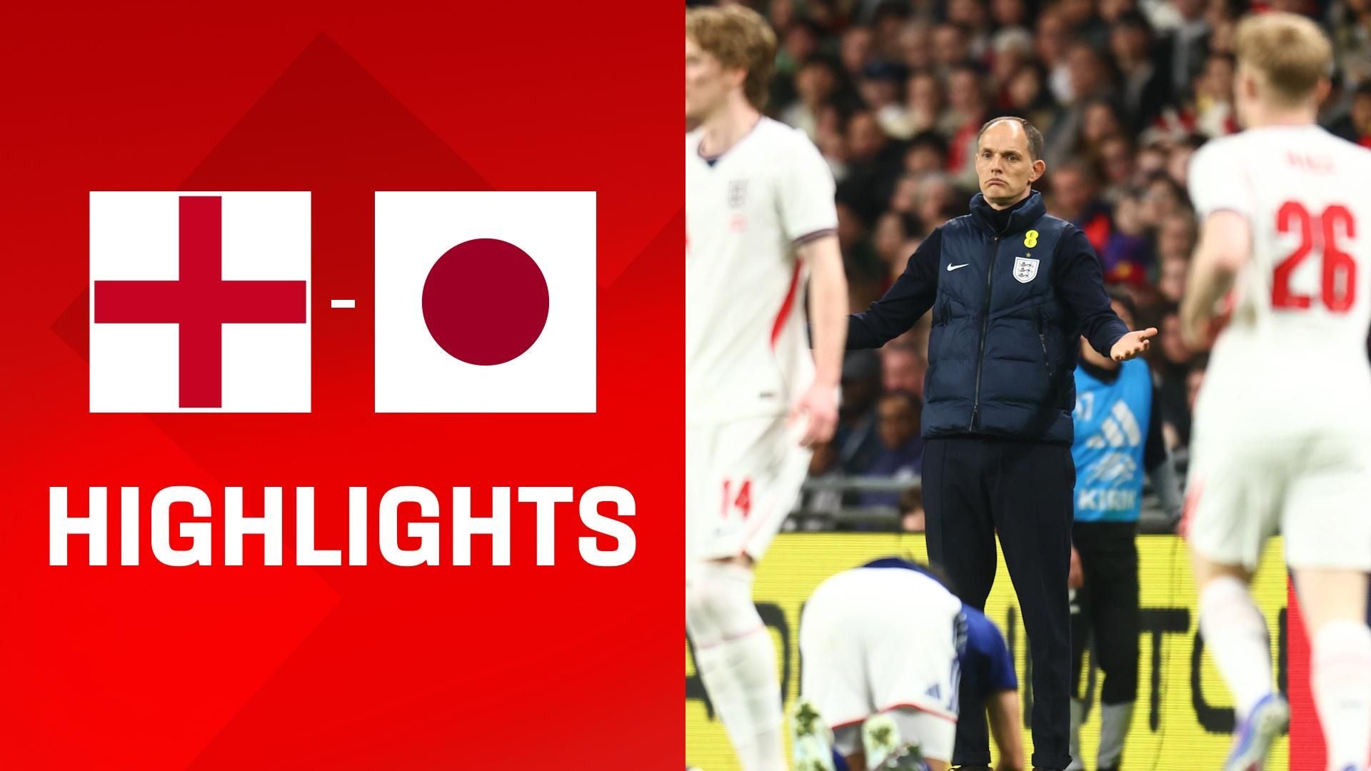 Highlights: England - Japan
