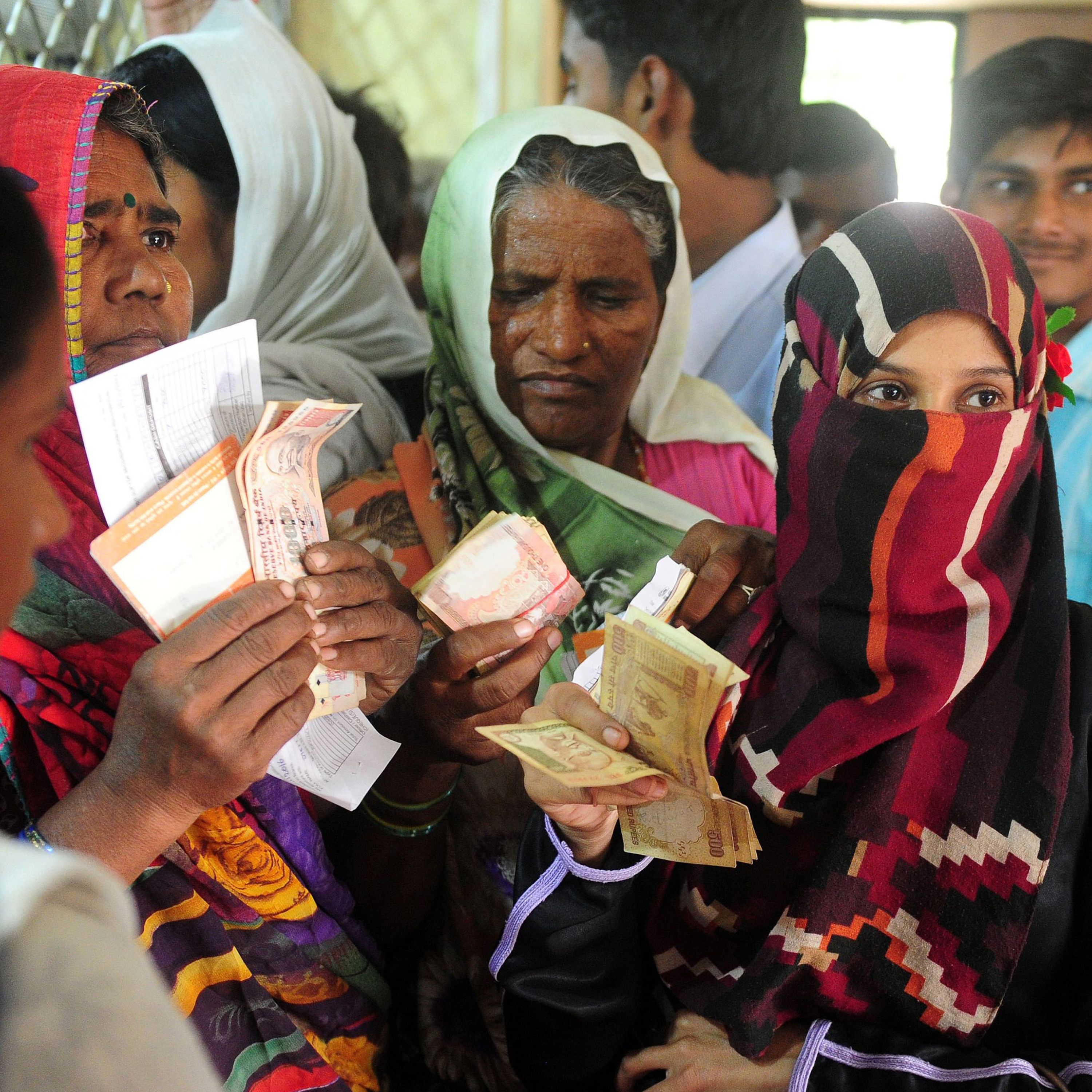 India's cash clampdown