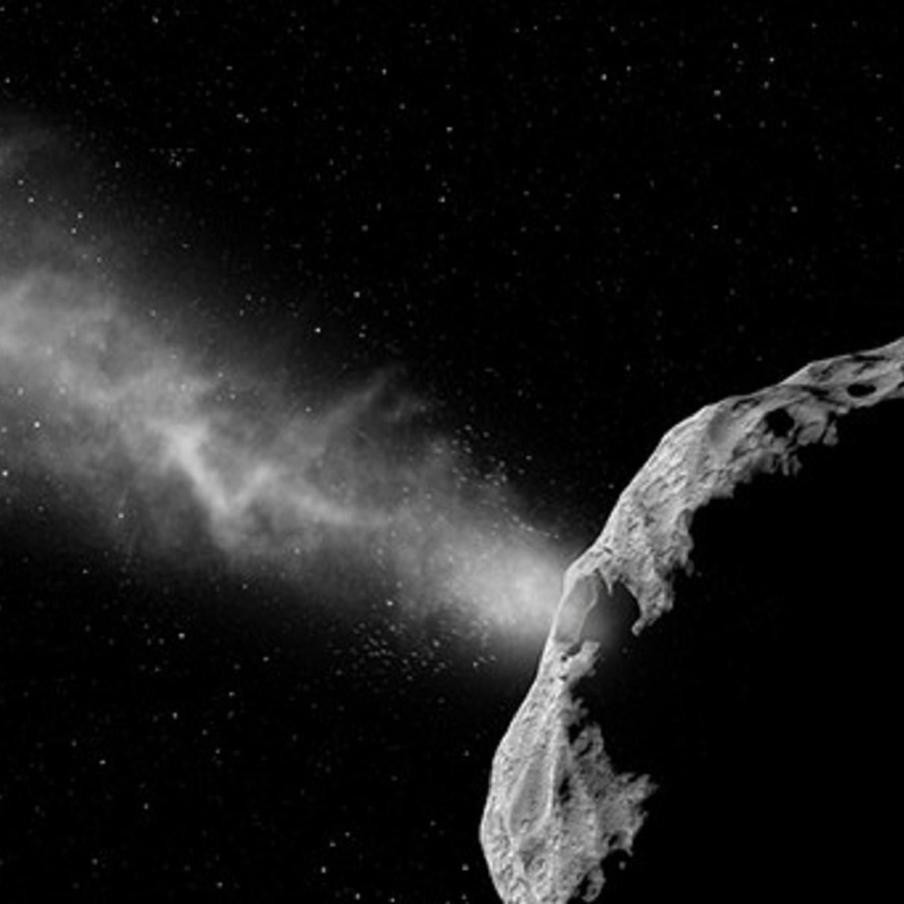Sonde Dart vor dem Einschlag - Können wir einen Asteroiden ablenken?