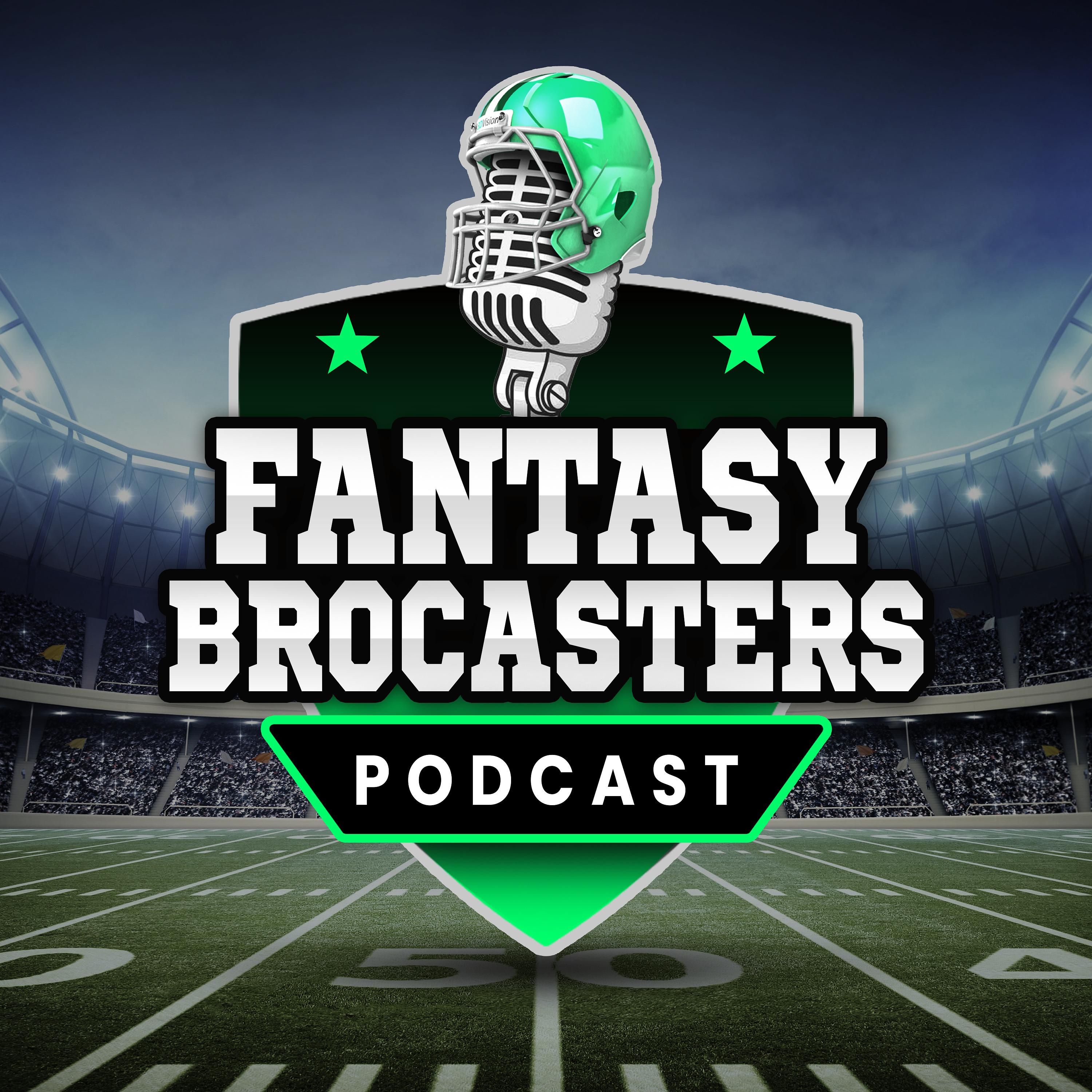 RISERS & FALLERS! NFL DRAFT REVIEW - Fantasy BroCasters Football Podcast Ep. #141 [DEUTSCH]
