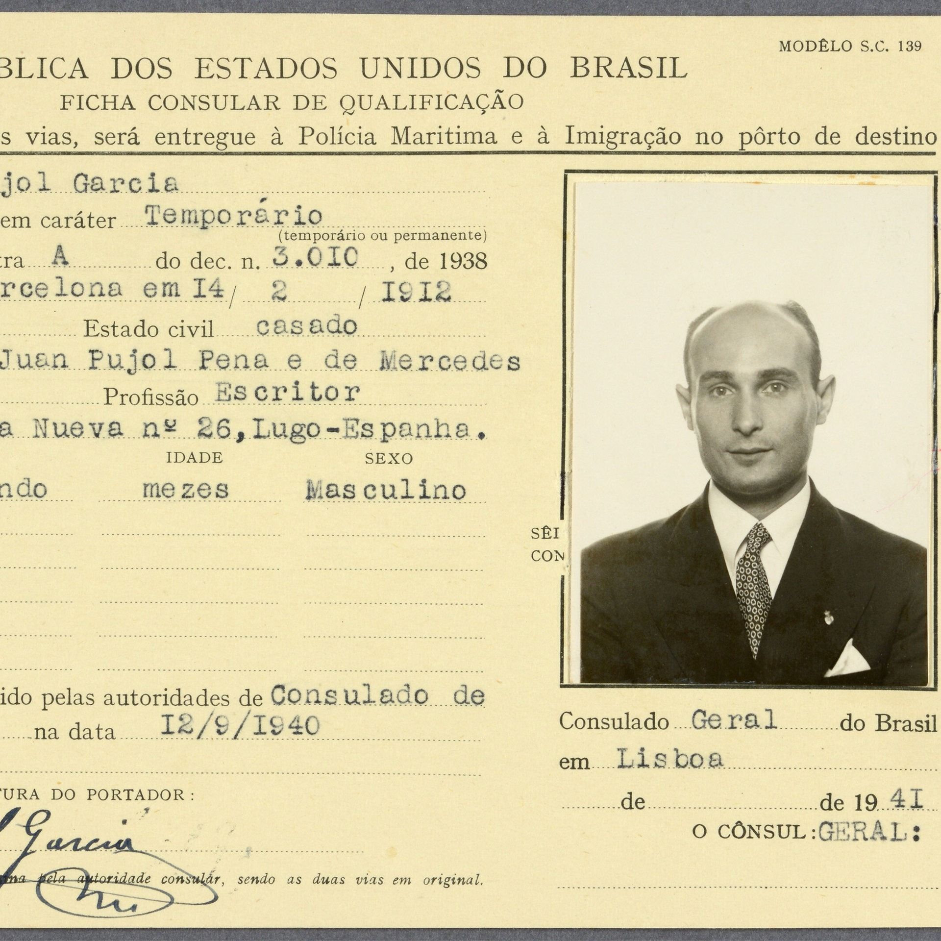 02.04.1942: Doppelagent Pujol verzeichnet einen großen Erfolg