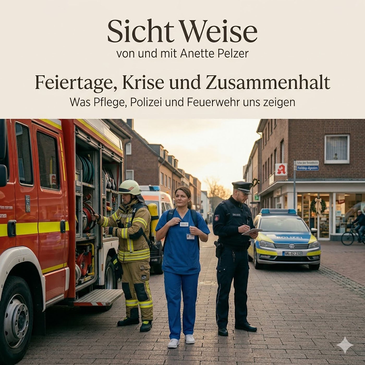 Feiertage, Krise und Zusammenhalt – Was Pflege, Polizei und Feuerwehr uns zeigen | Sicht Weise