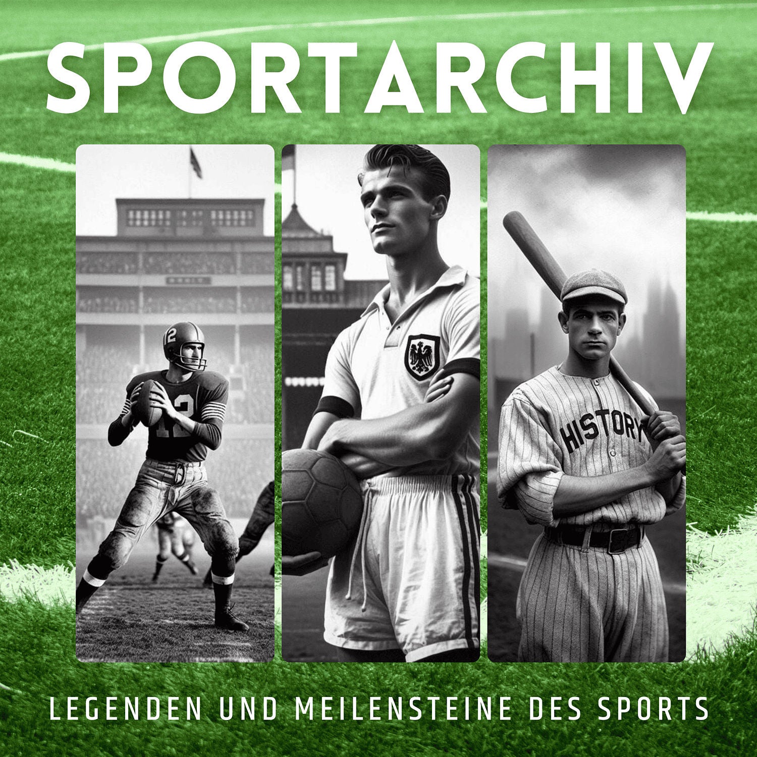 Sportarchiv: Sportgeschichte: Geschichten aus Fußball, American Football, Basketball und Eishockey