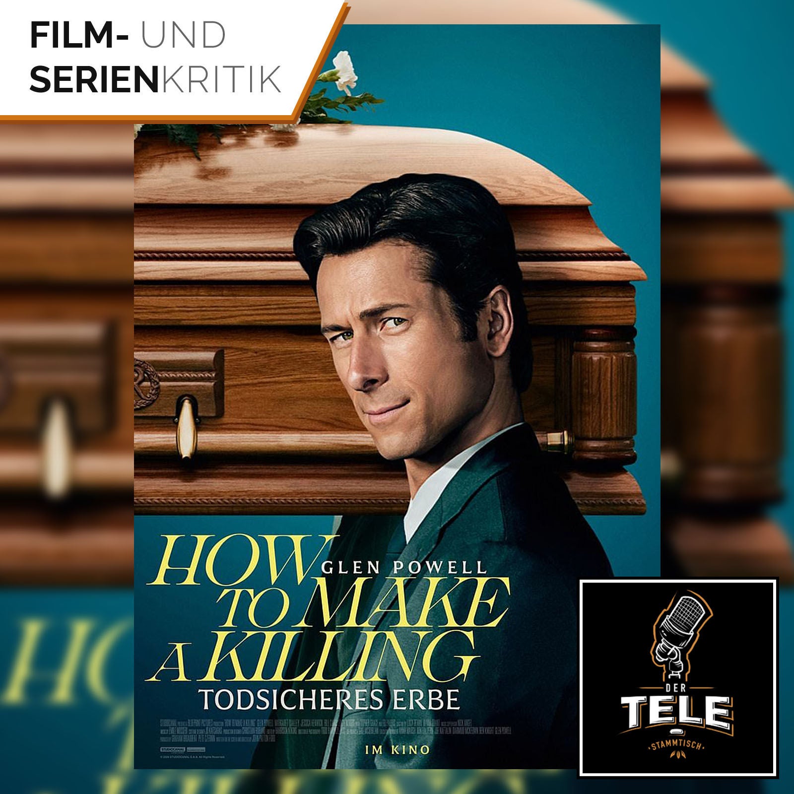 How To Make A Killing - Todsicheres Erbe | Glen Powell als mörderischer Erbe: Lohnt sich die schwarze Komödie über Reichtum und tödliche Familienbande?