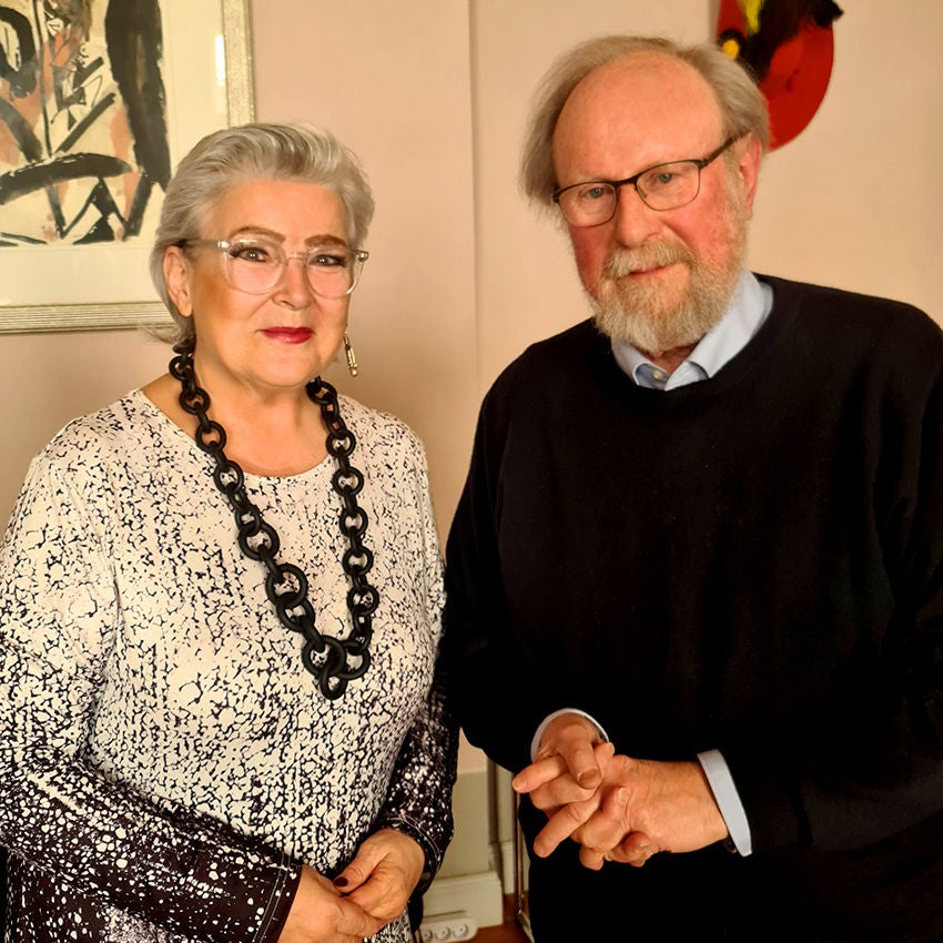 Schwarz hören: Petra Schwarz im Gespräch mit Wolfgang Thierse über Leben und Tod