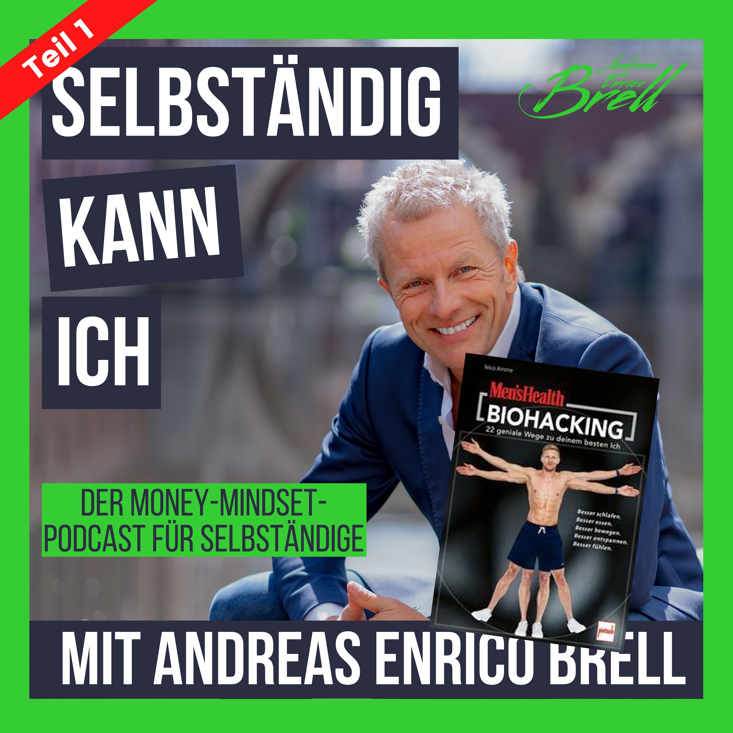 #42 Mehr Energie mit Biohacking - Interview mit Nico Airone - Men's Health Autor und Personal Trainer