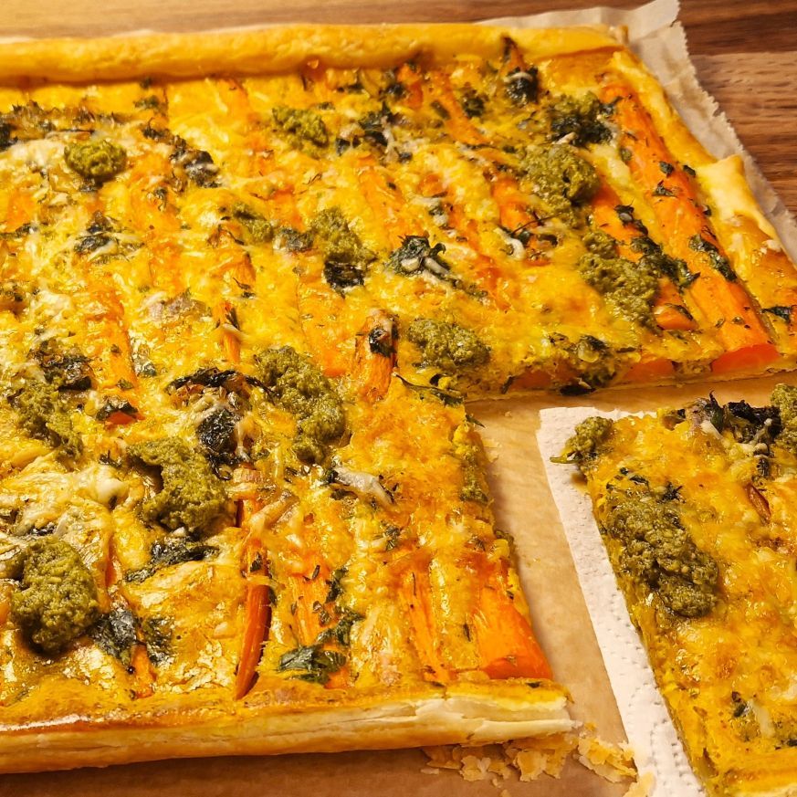 Folge 118 - Sonnige Aromen im Herbst: Curry-Möhren-Tarte