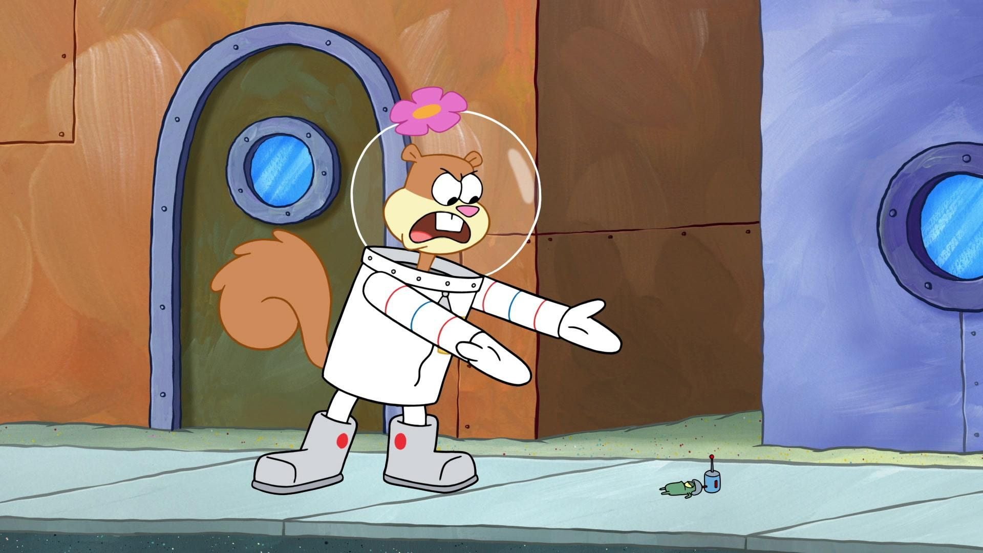 Plankton lernt Karate