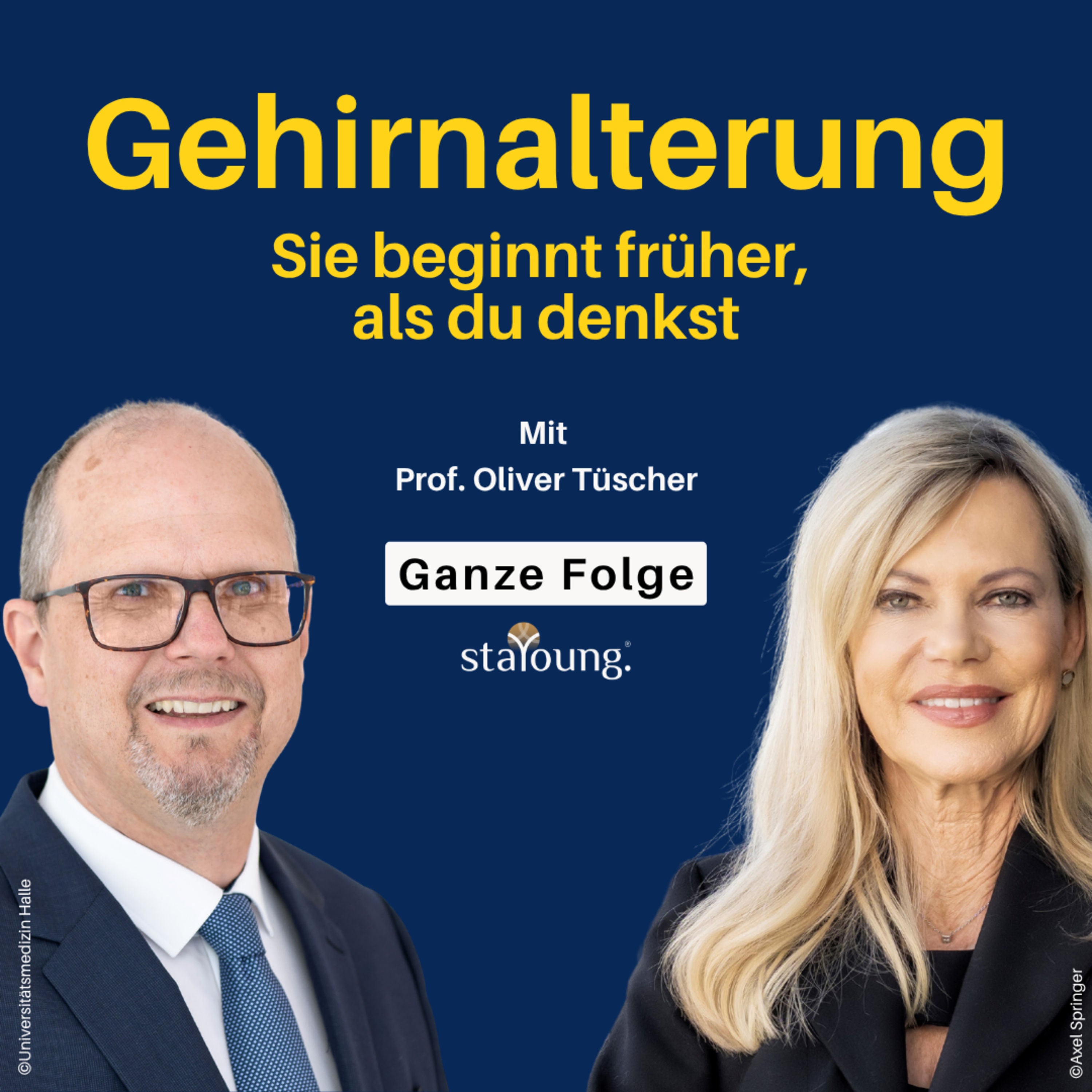 20 % der Menschen bleiben im Alter fit im Kopf - woran liegt das? | Nina Ruge & Prof. Tüscher
