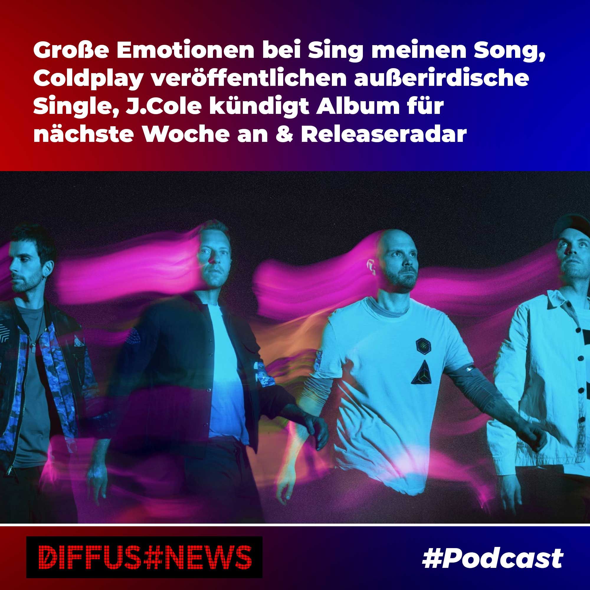 Große Emotionen bei Sing meinen Song, Coldplay veröffentlichen außerirdische Single uvm.
