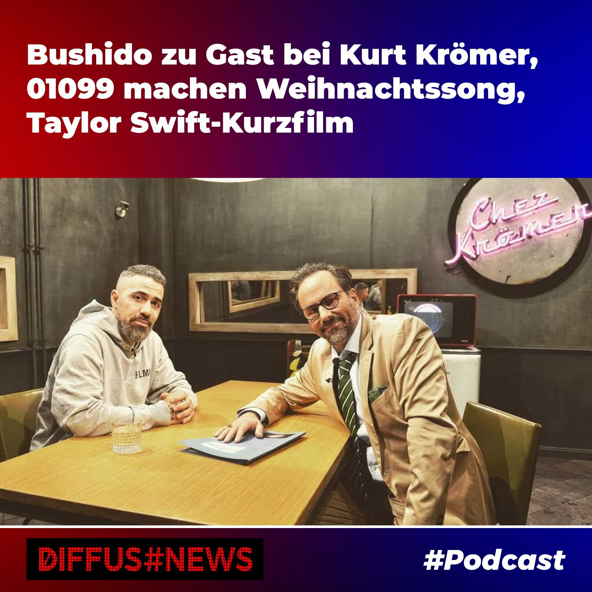 Bushido zu Gast bei Kurt Krömer, 01099 machen Weihnachtssong, Taylor Swift-Kurzfilm
